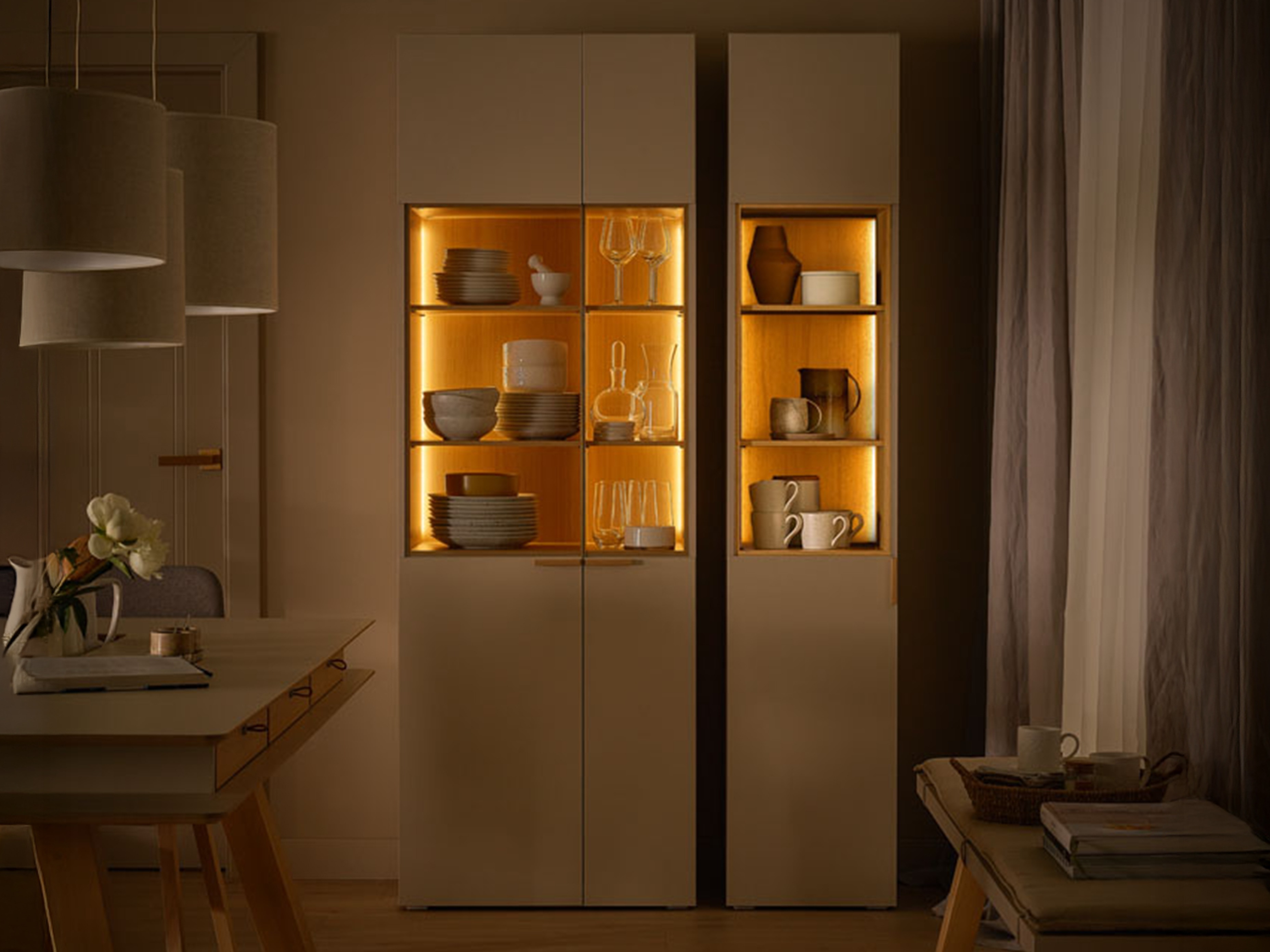 Regal Veldalo 115 (Eichenholzoptik hell)