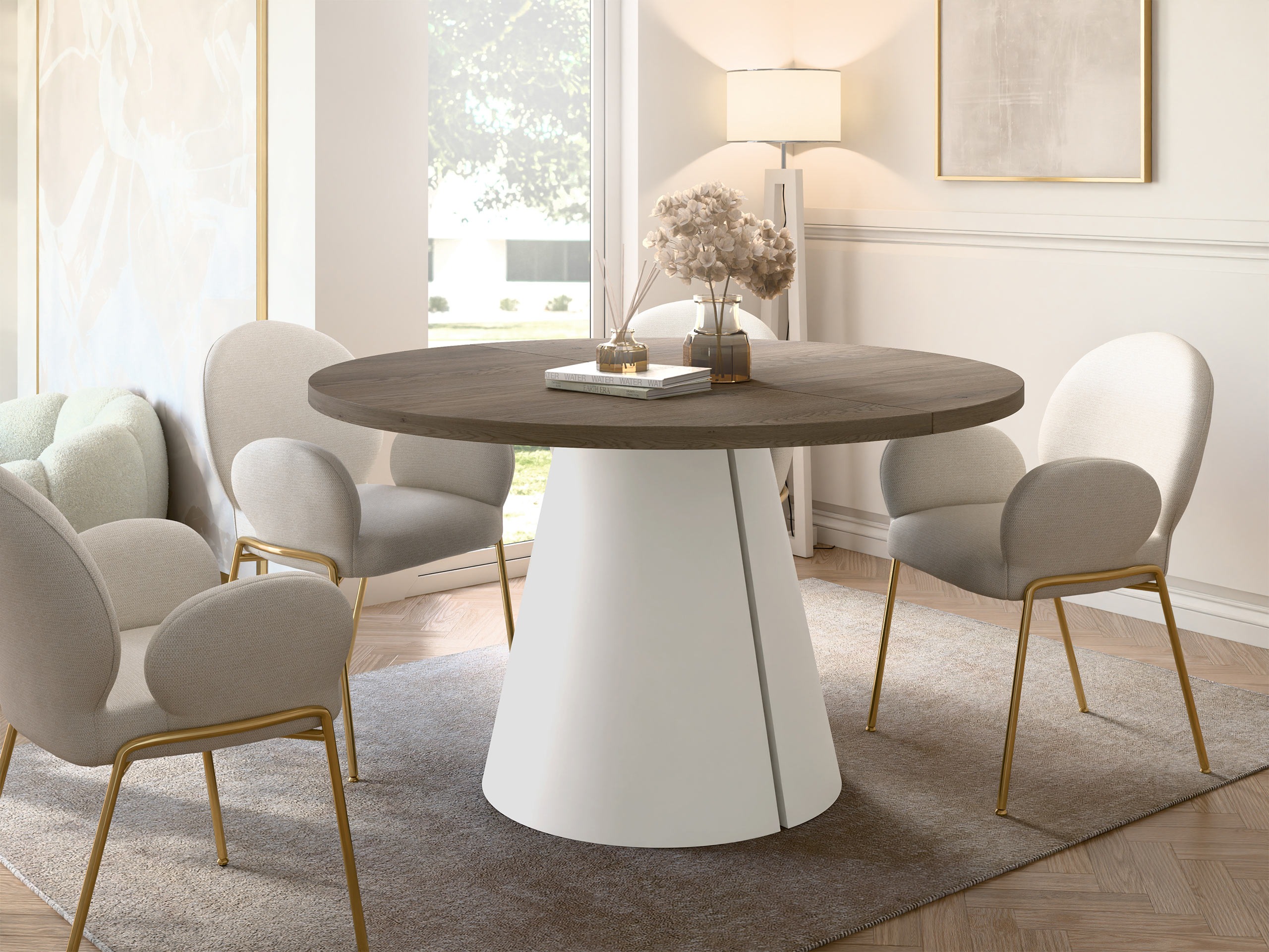 Tisch Oswego 166 (Eichenholzoptik)