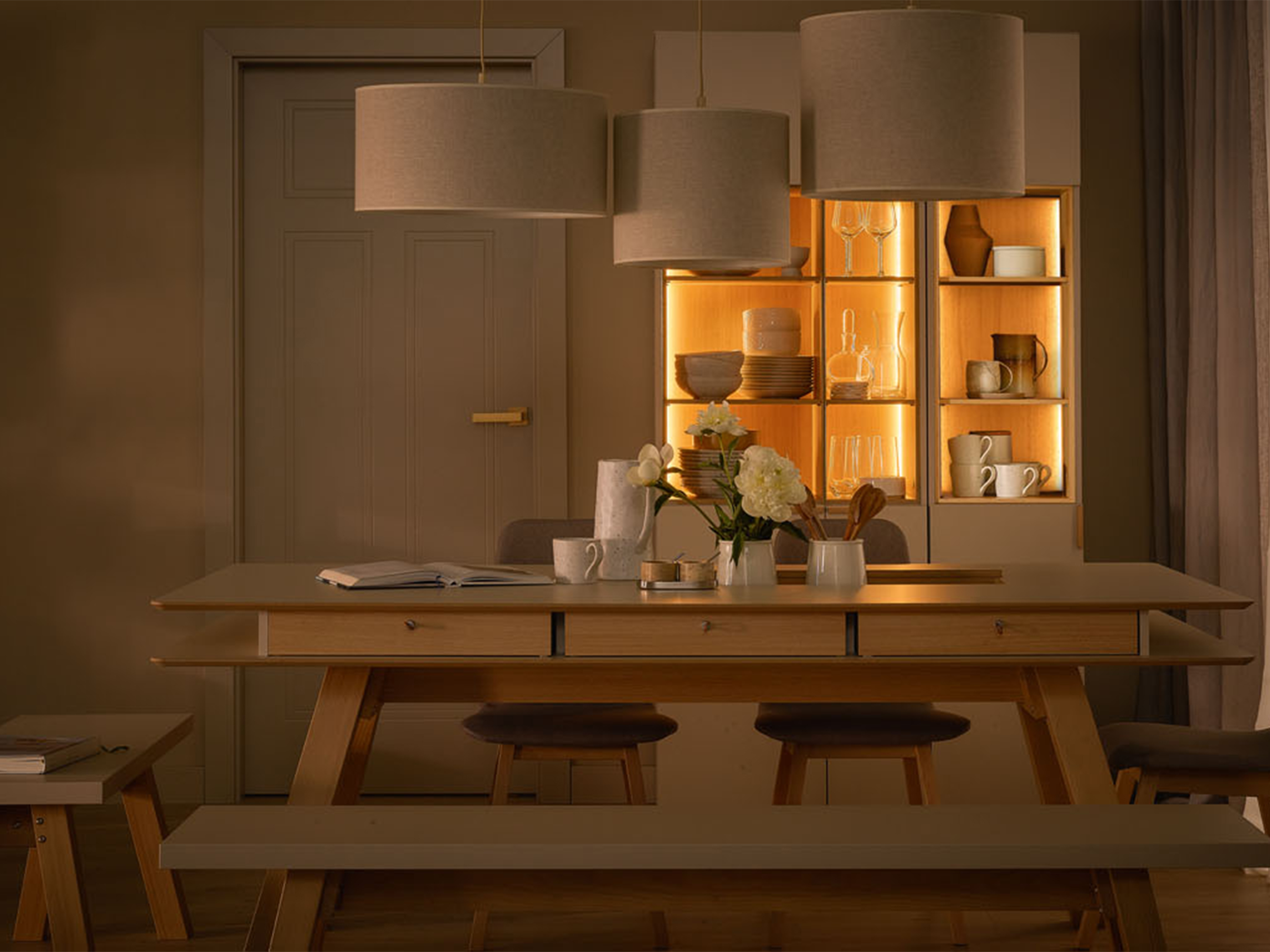 Regal Veldalo 116 (Eichenholzoptik hell)