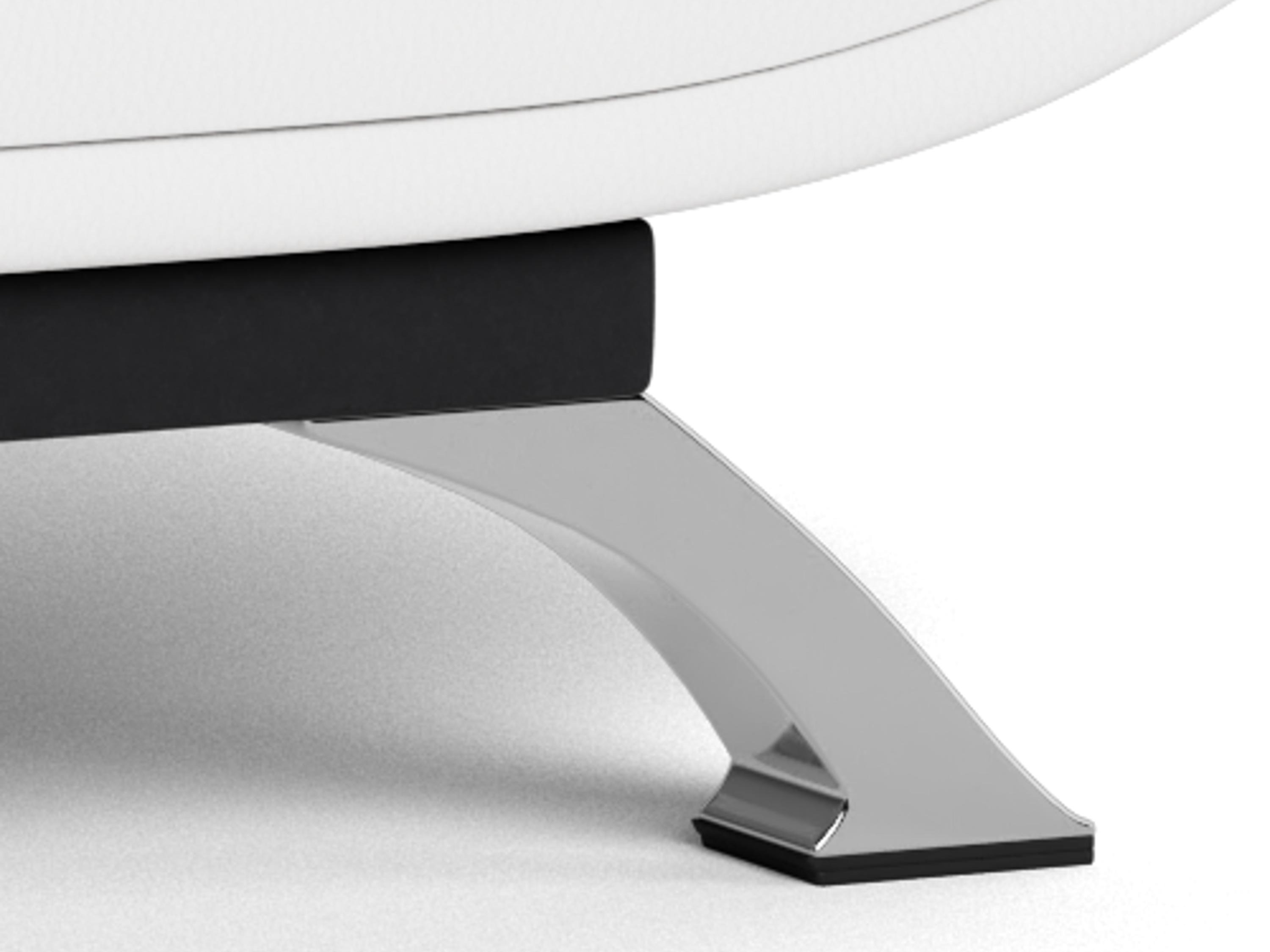 Schlafsofa Norsica 228 (Weiss + Hellgrau)