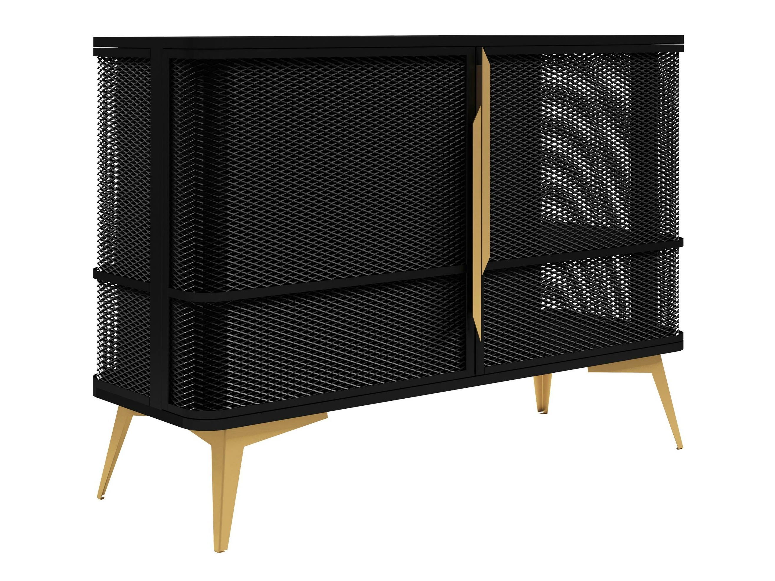 Sideboard Camfelo 100 (Schwarz)
