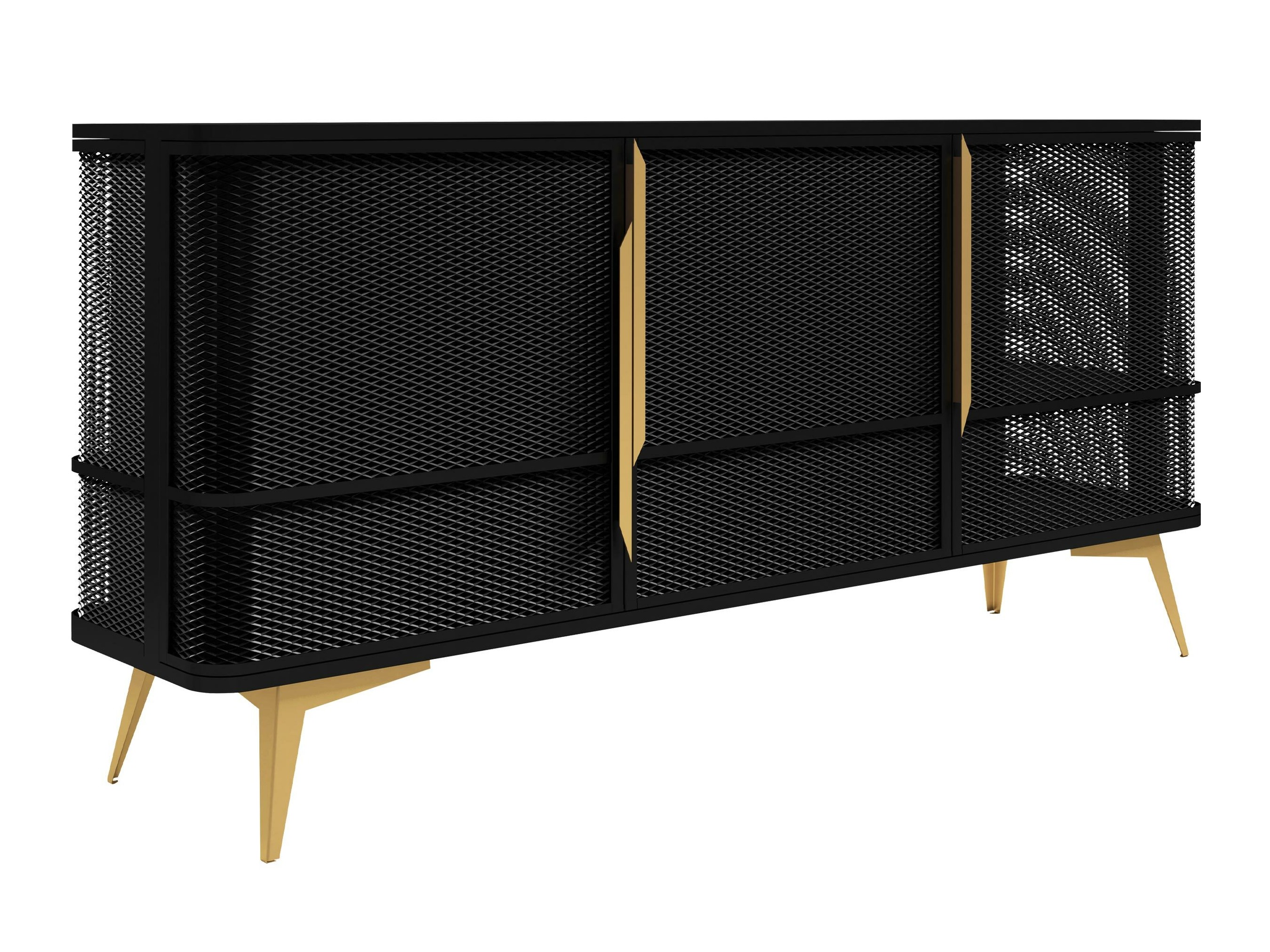 Sideboard Camfelo 101 (Schwarz)