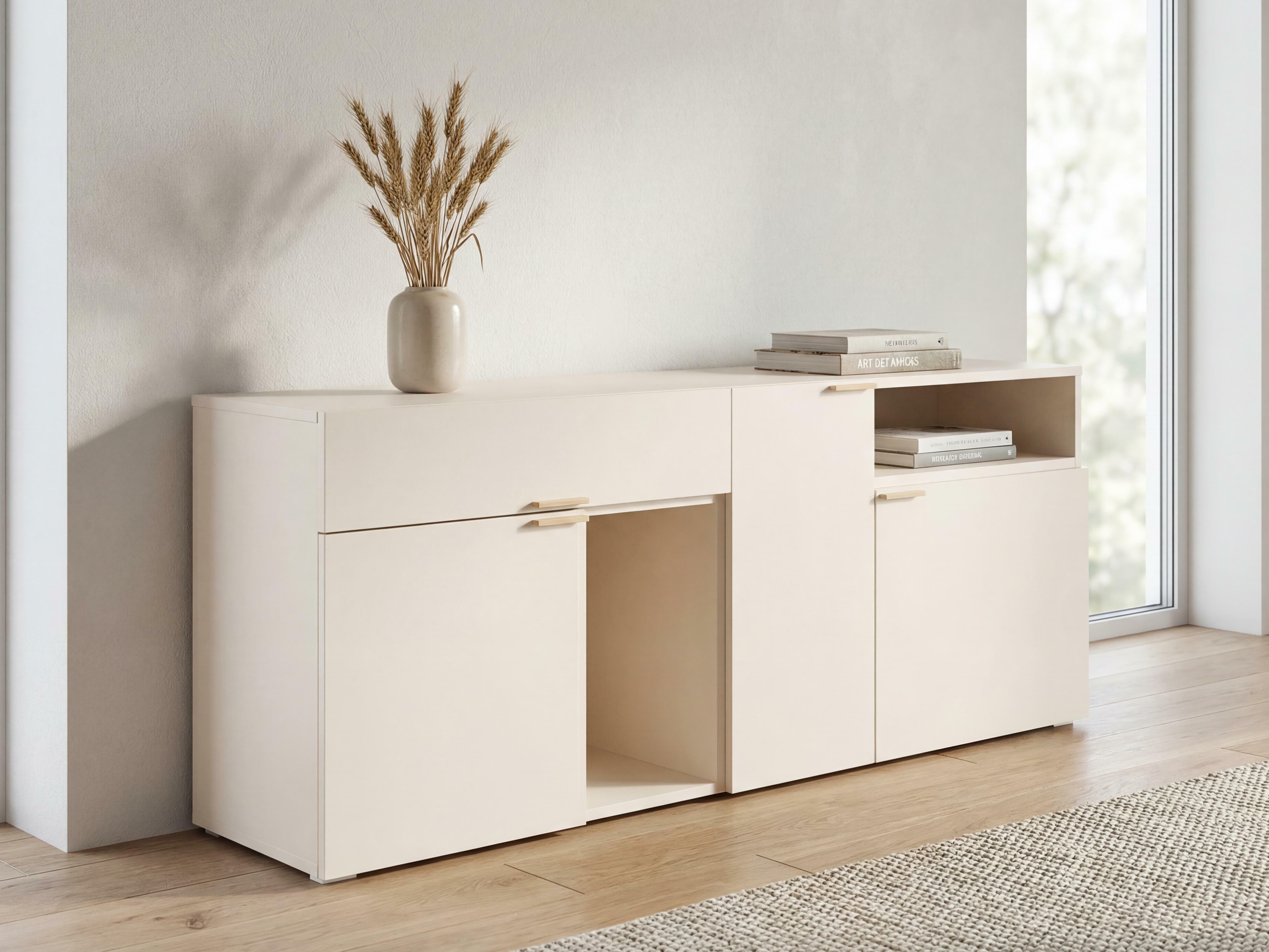 Kommoden Veldalo 122 (Eichenholzoptik hell)