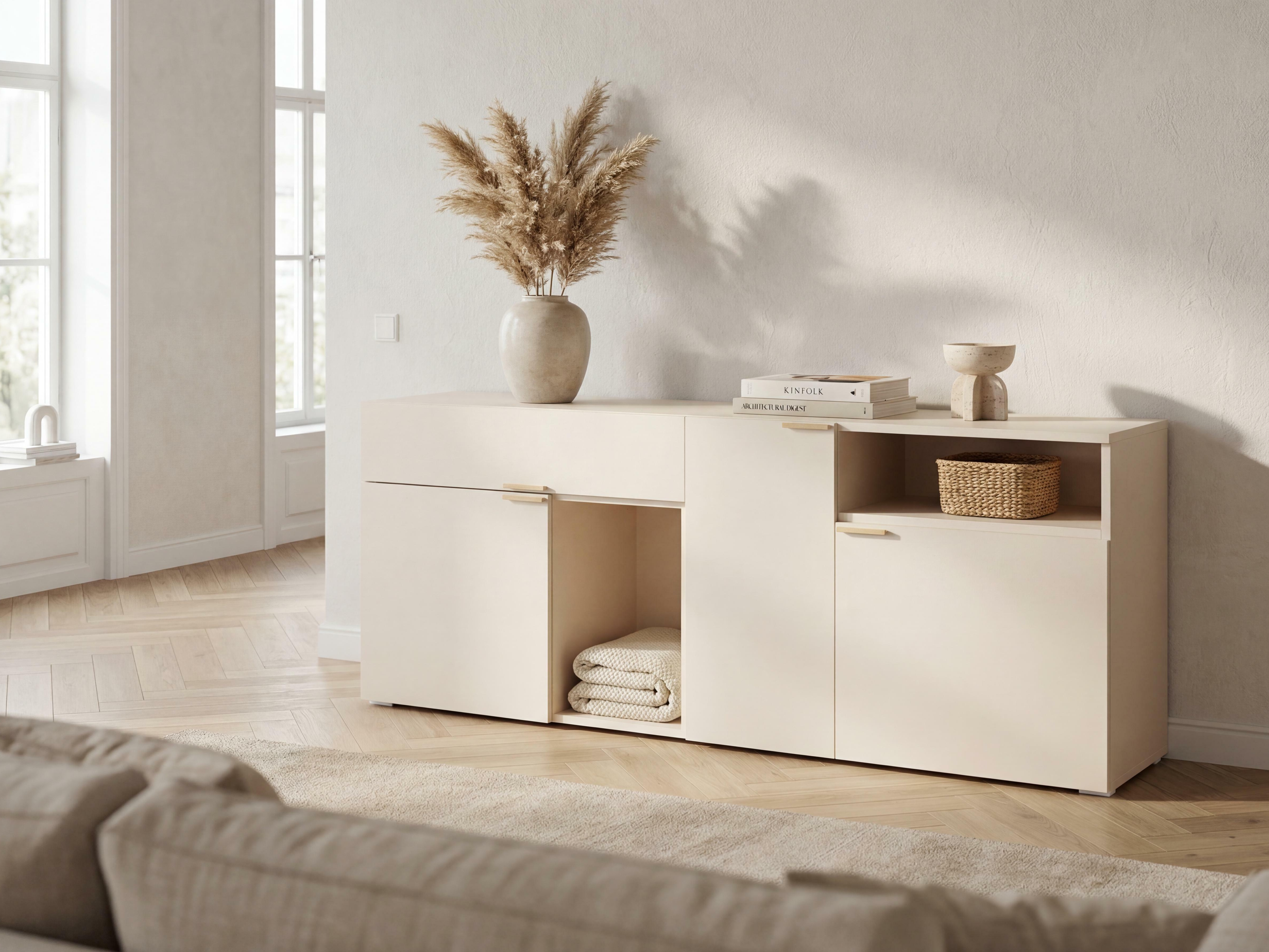 Kommoden Veldalo 122 (Eichenholzoptik hell)