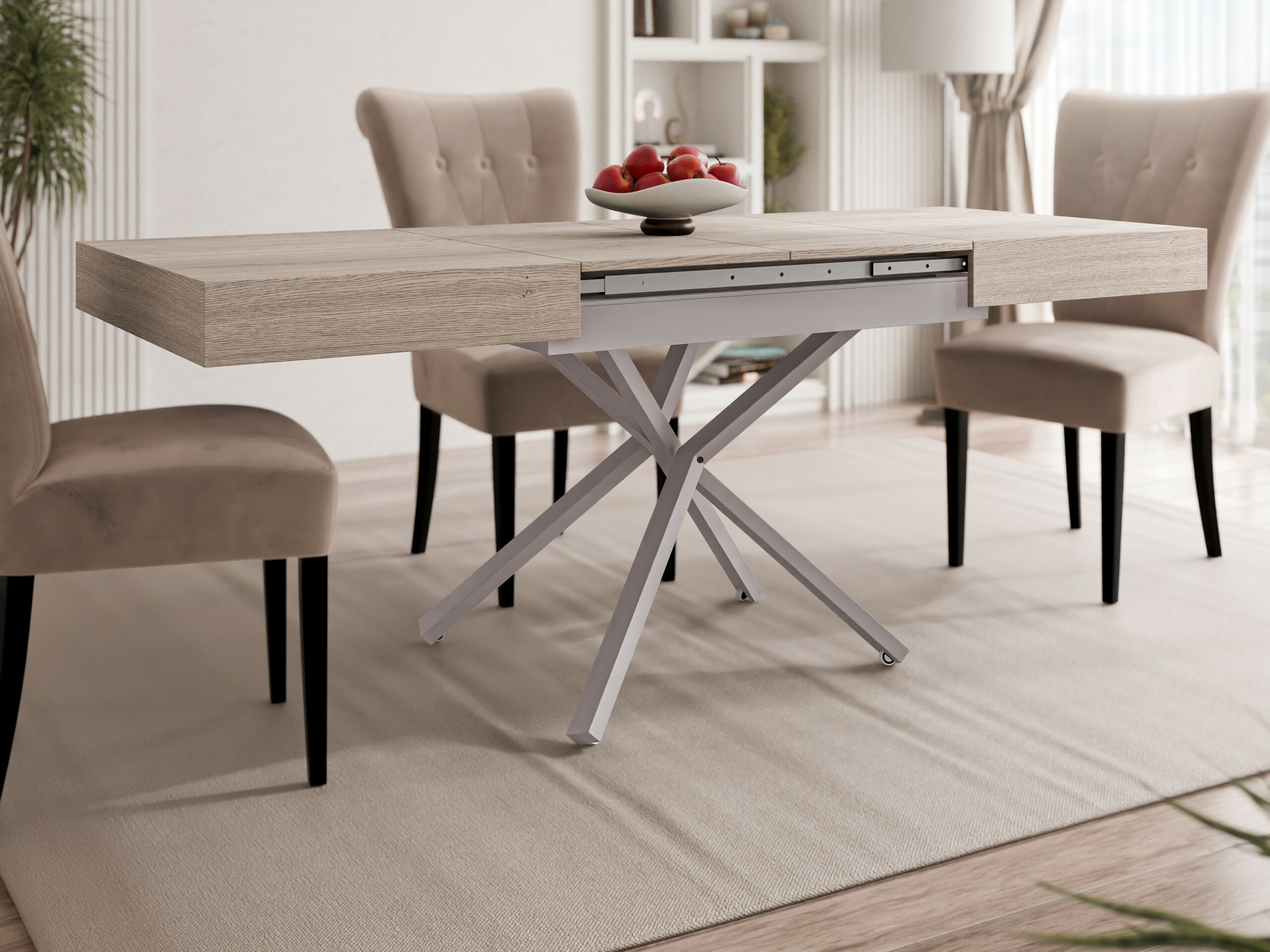 Couchtisch-Transformer Oswego 177 (Eichenholzoptik)