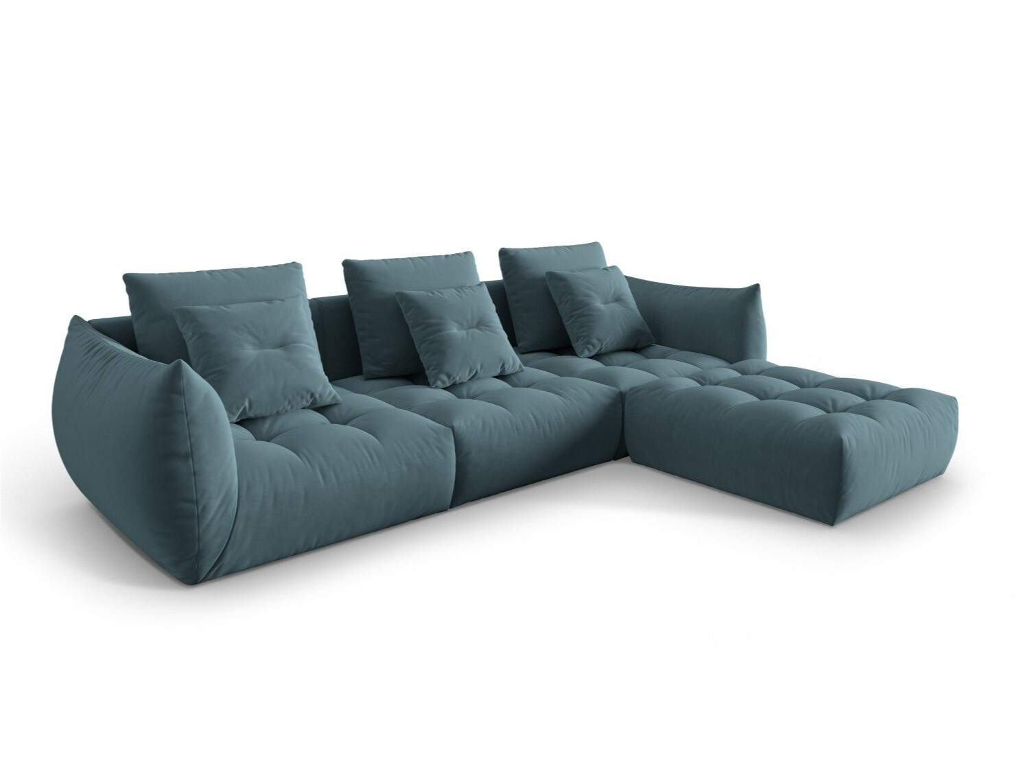 Modulares Ecksofa Benorli 103 (Casino Dark Blue)