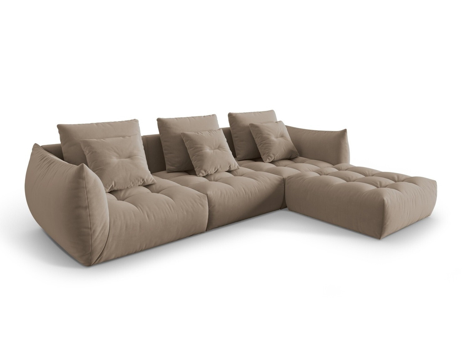 Modulares Ecksofa Benorli 103 (Casino Taupe)