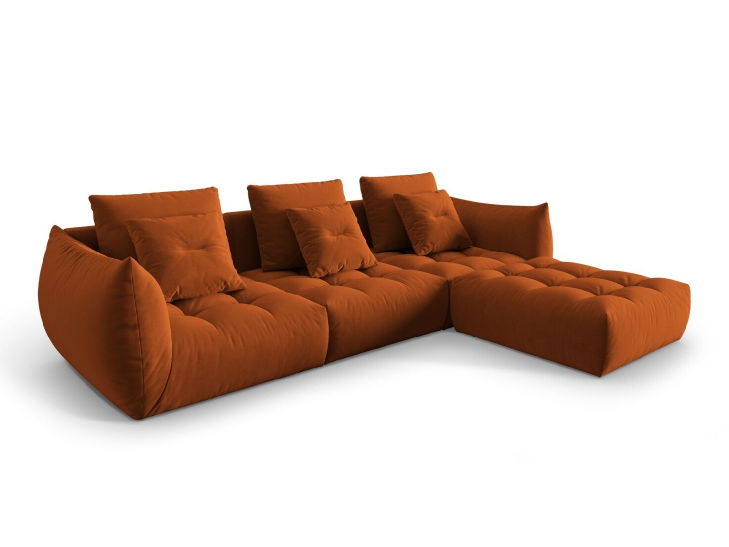 Modulares Ecksofa Benorli 103 (Casino Terrakinderbettenta)
