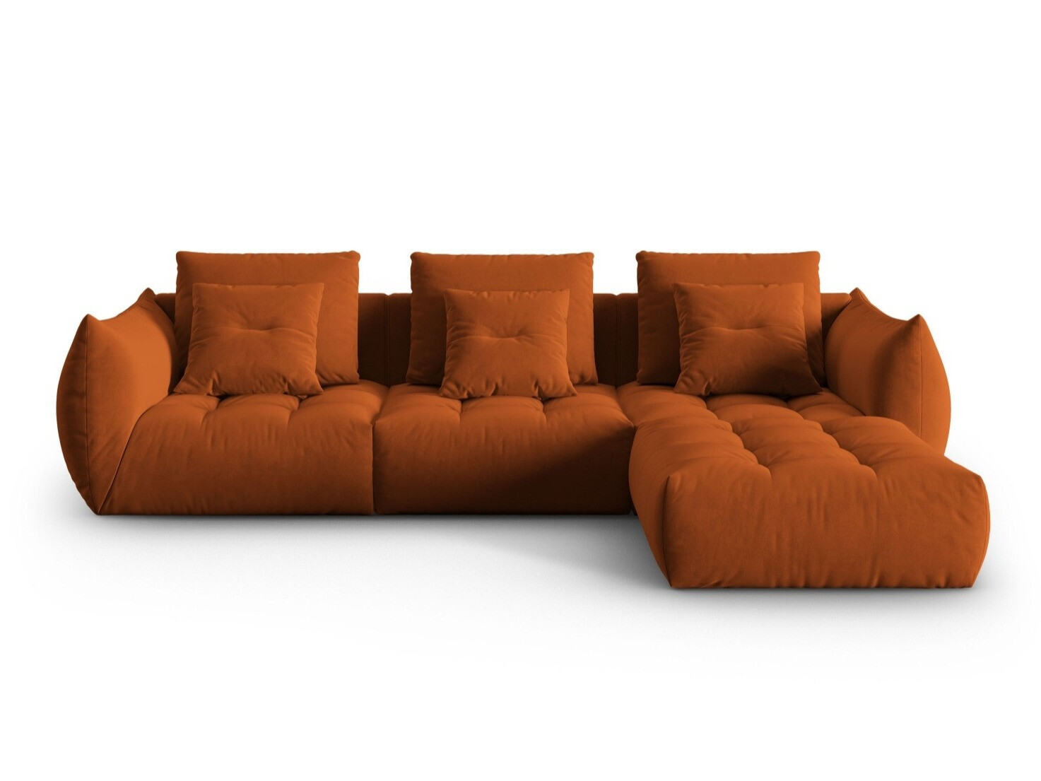 Modulares Ecksofa Benorli 103 (Casino Terrakinderbettenta)