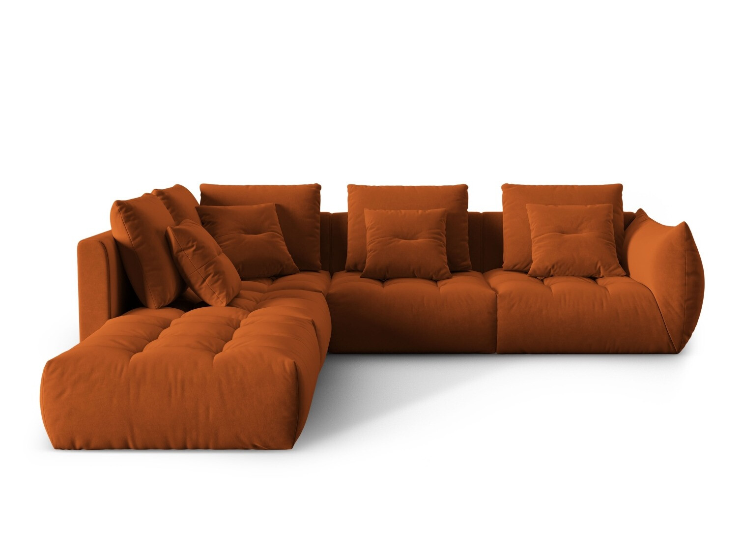 Modulares Ecksofa Benorli 104 (Casino Terrakinderbettenta)