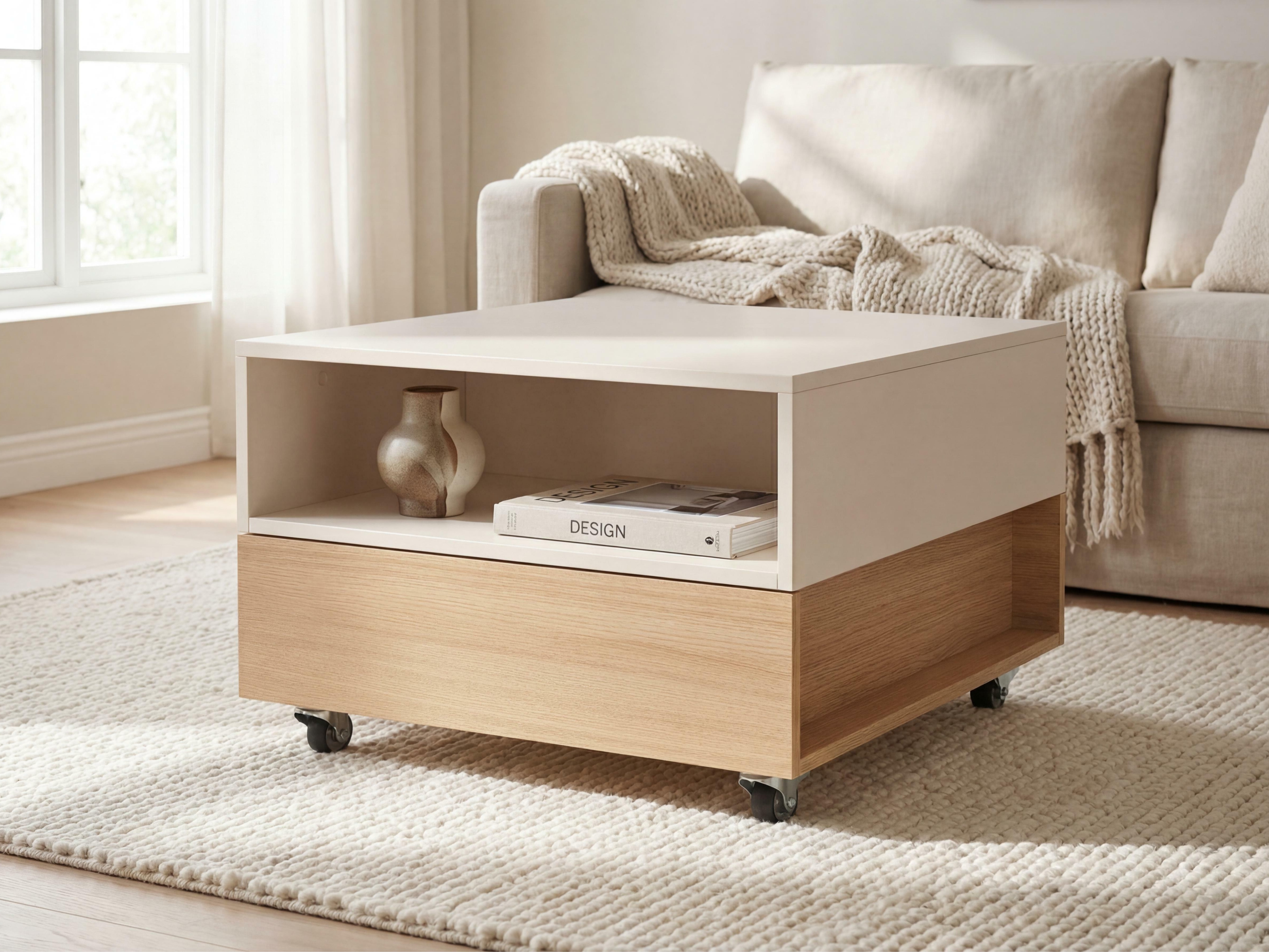 Couchtisch Veldalo 125 (Eichenholzoptik hell)