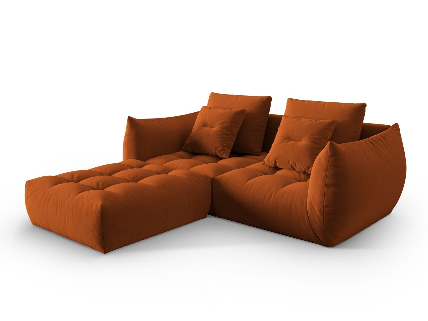 Modulares Ecksofa Benorli 102 (Casino Terrakinderbettenta)