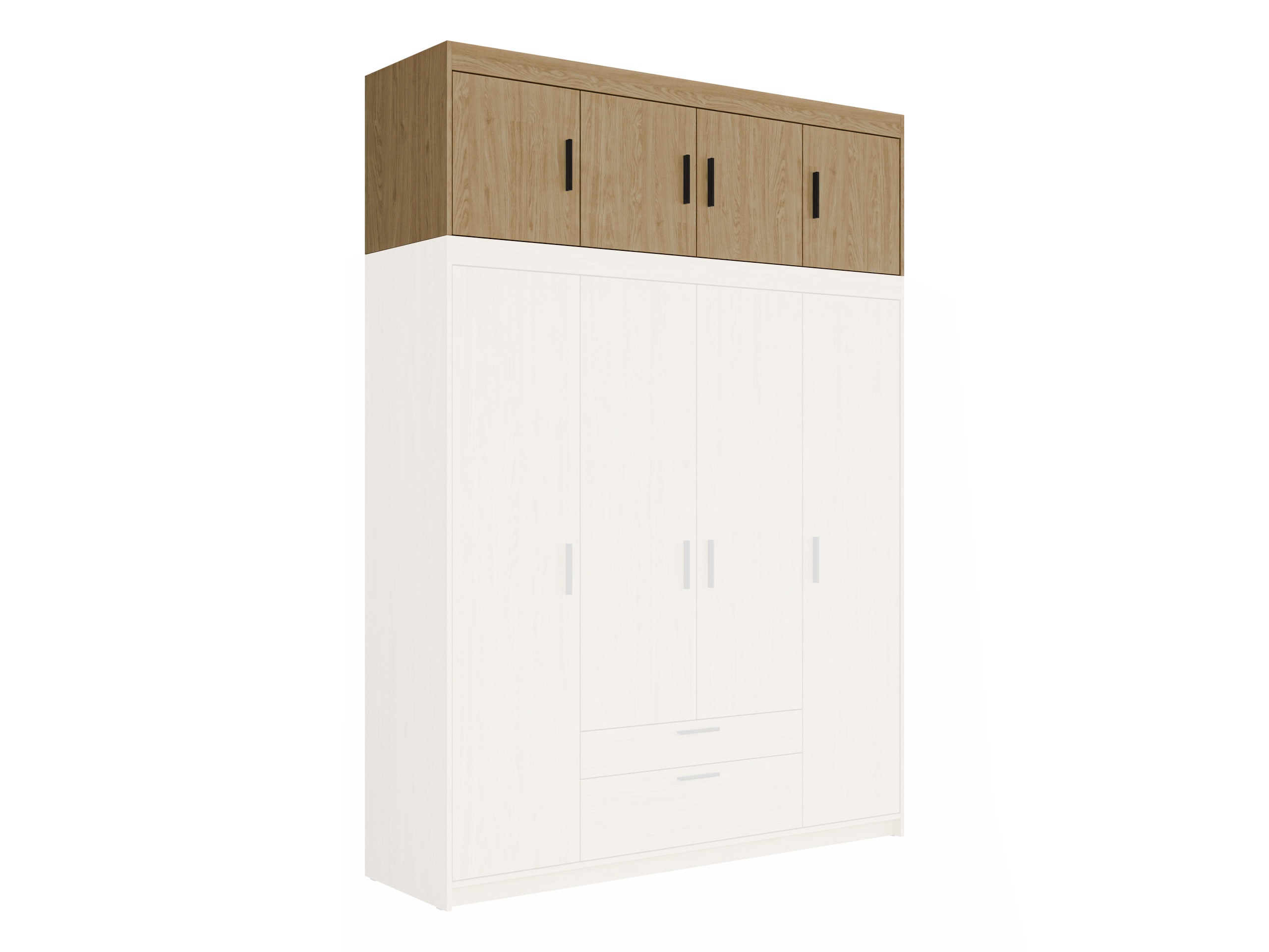 Sideboard Novduni 123 (Eichenholzoptik)