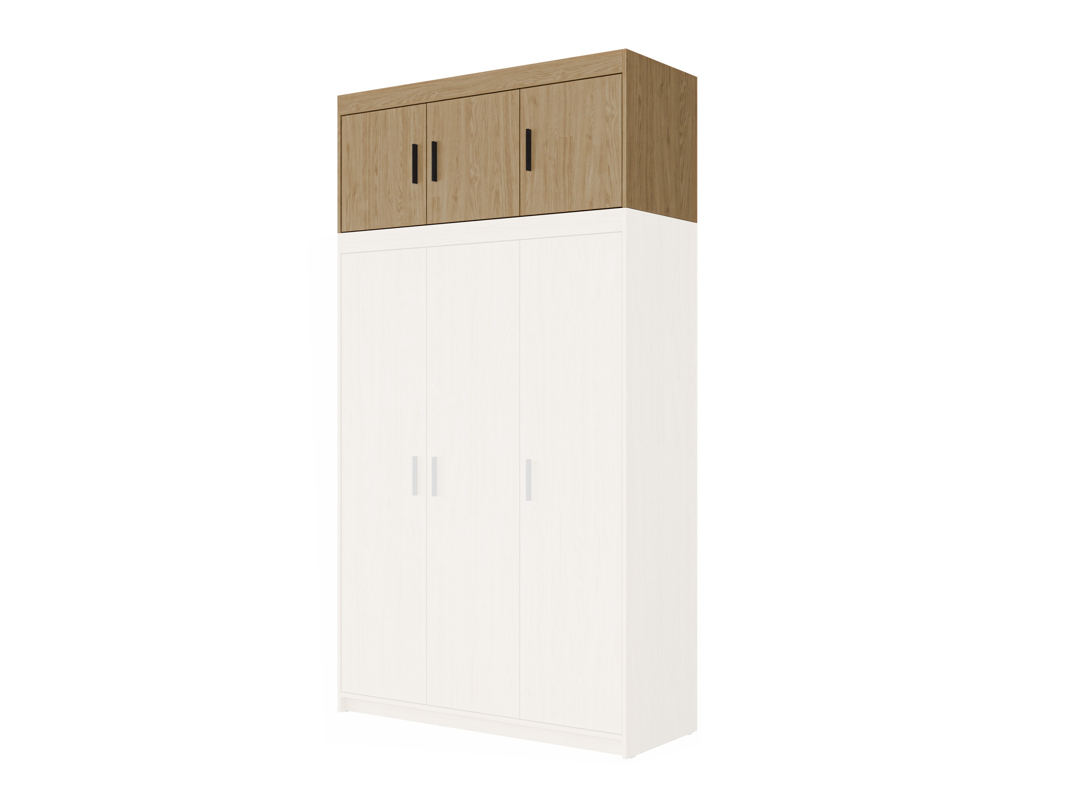 Sideboard Novduni 124 (Eichenholzoptik)