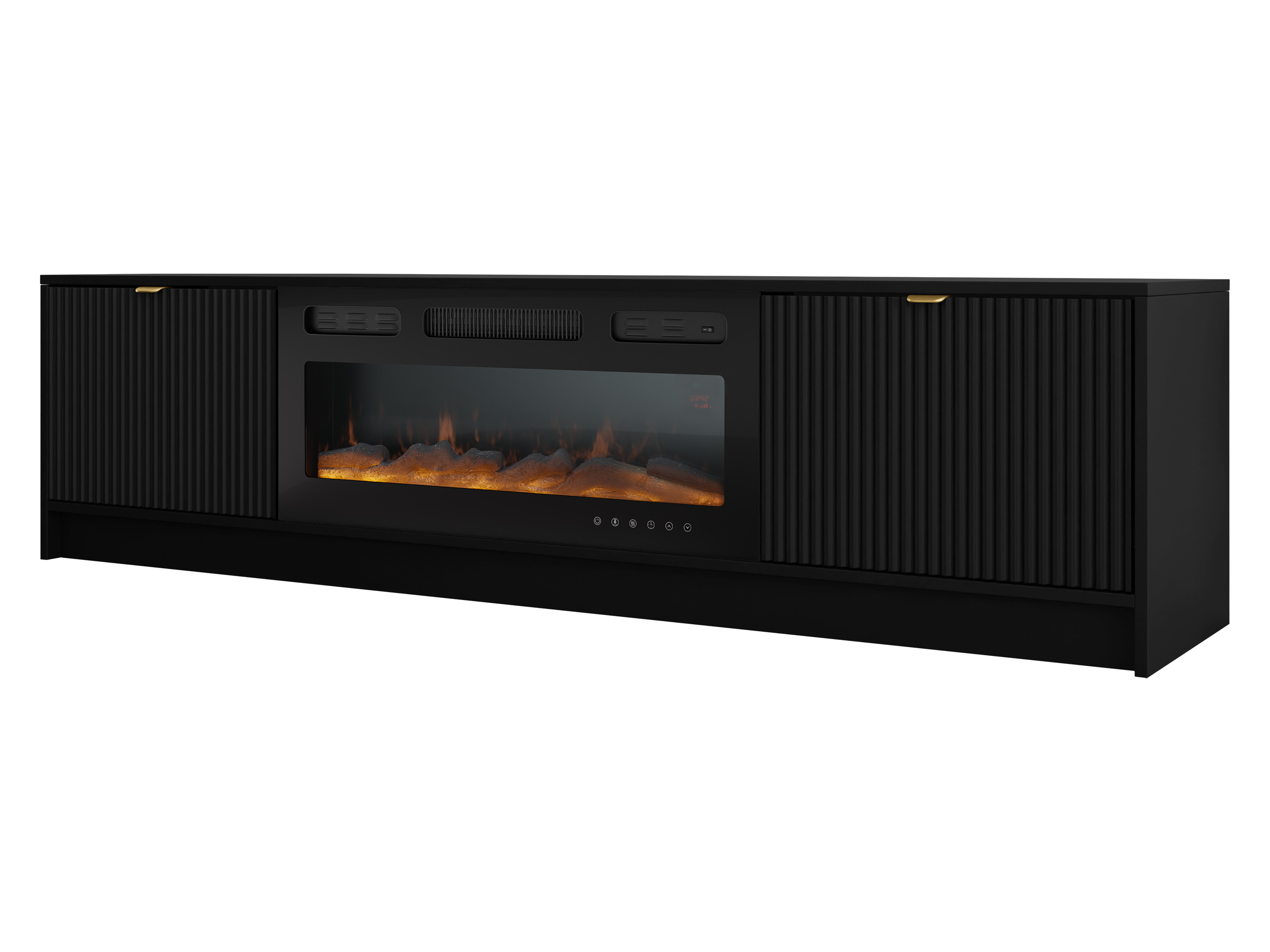 TV-Möbel Comfivo Papilio II (Schwarz)