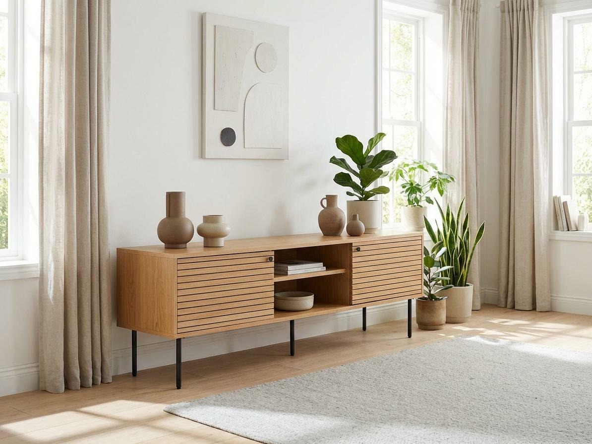 TV-Möbel Elbelme 108 (Eichenholzoptik)