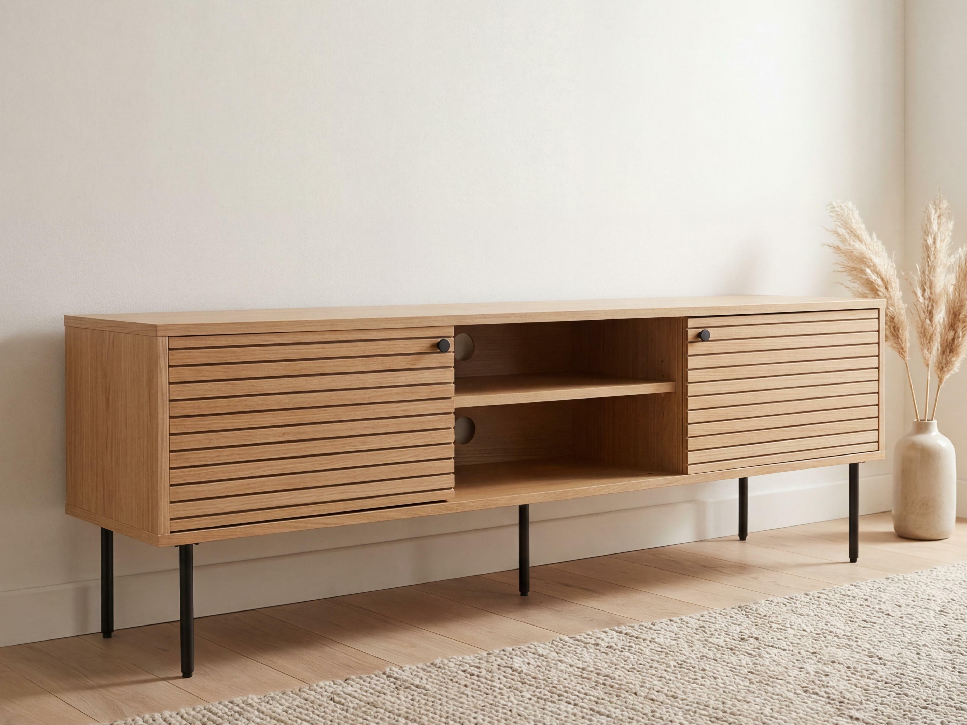 TV-Möbel Elbelme 108 (Eichenholzoptik)