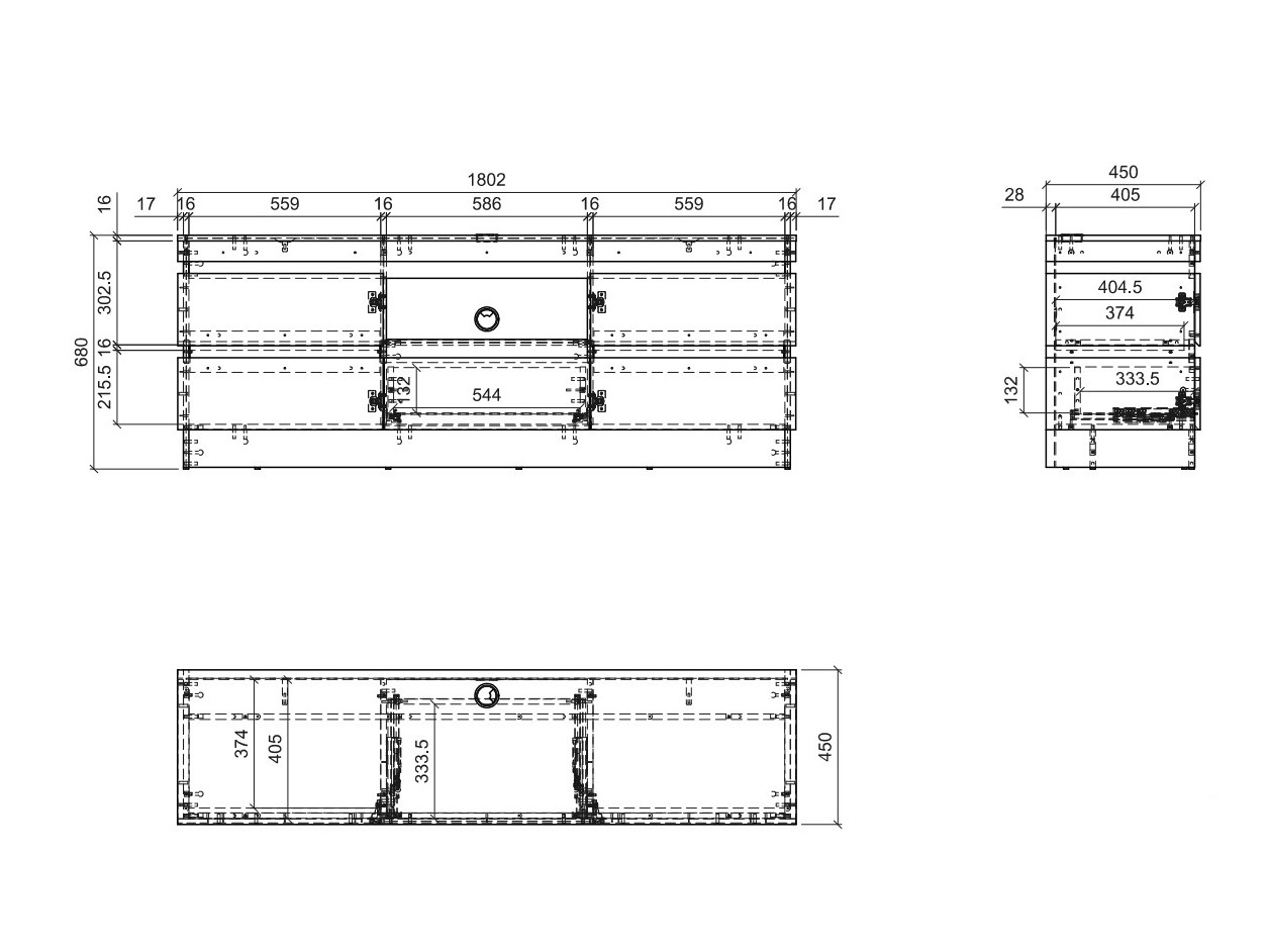 TV-Möbel Numeri 101