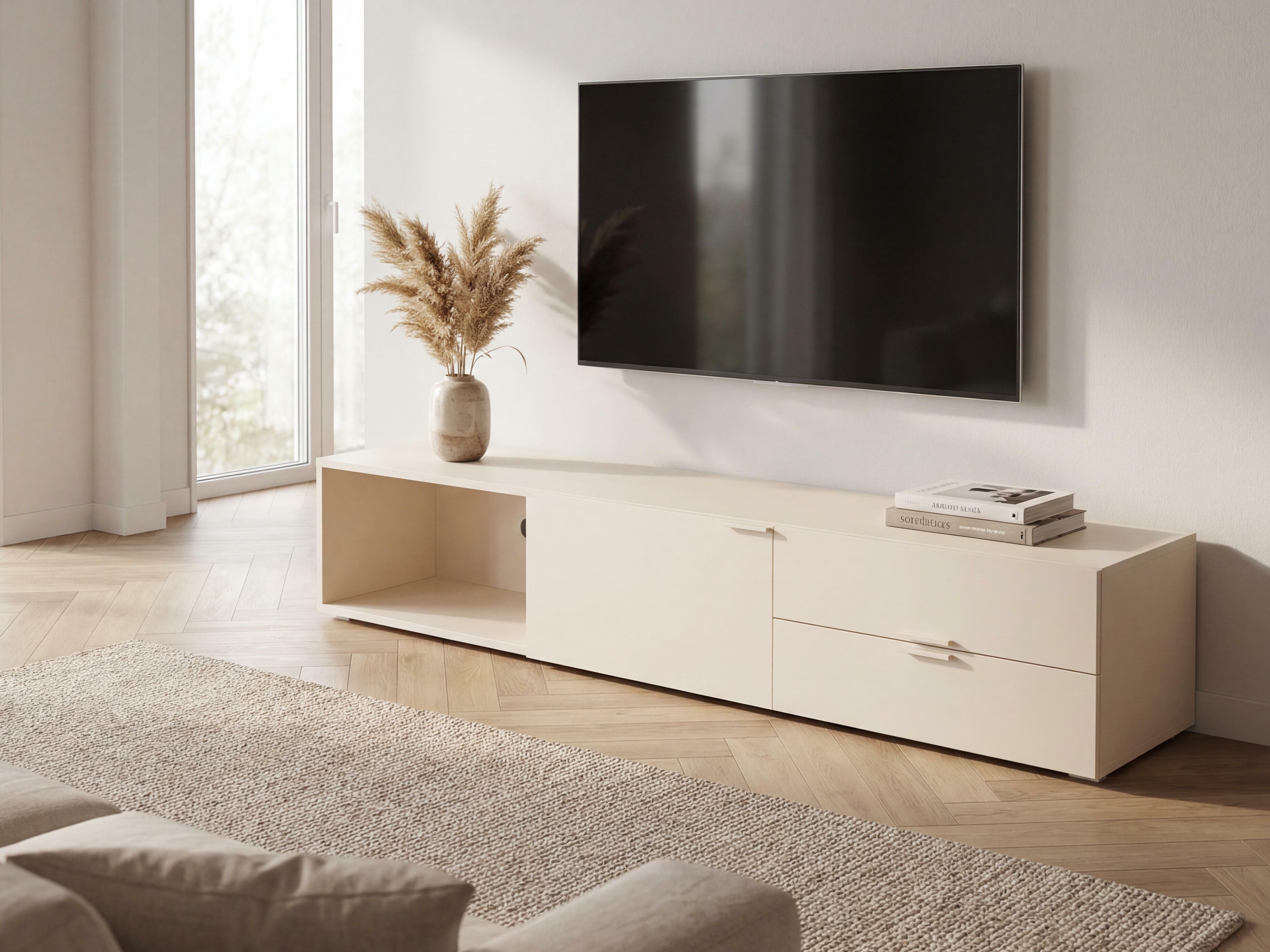 TV-Möbel Veldalo 123 (Beige)