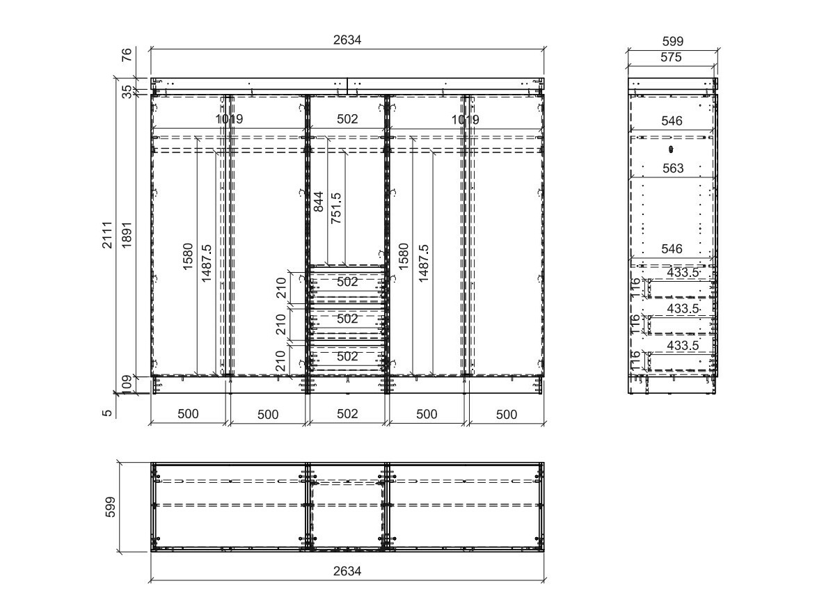 Kleiderschrank Numeri 118
