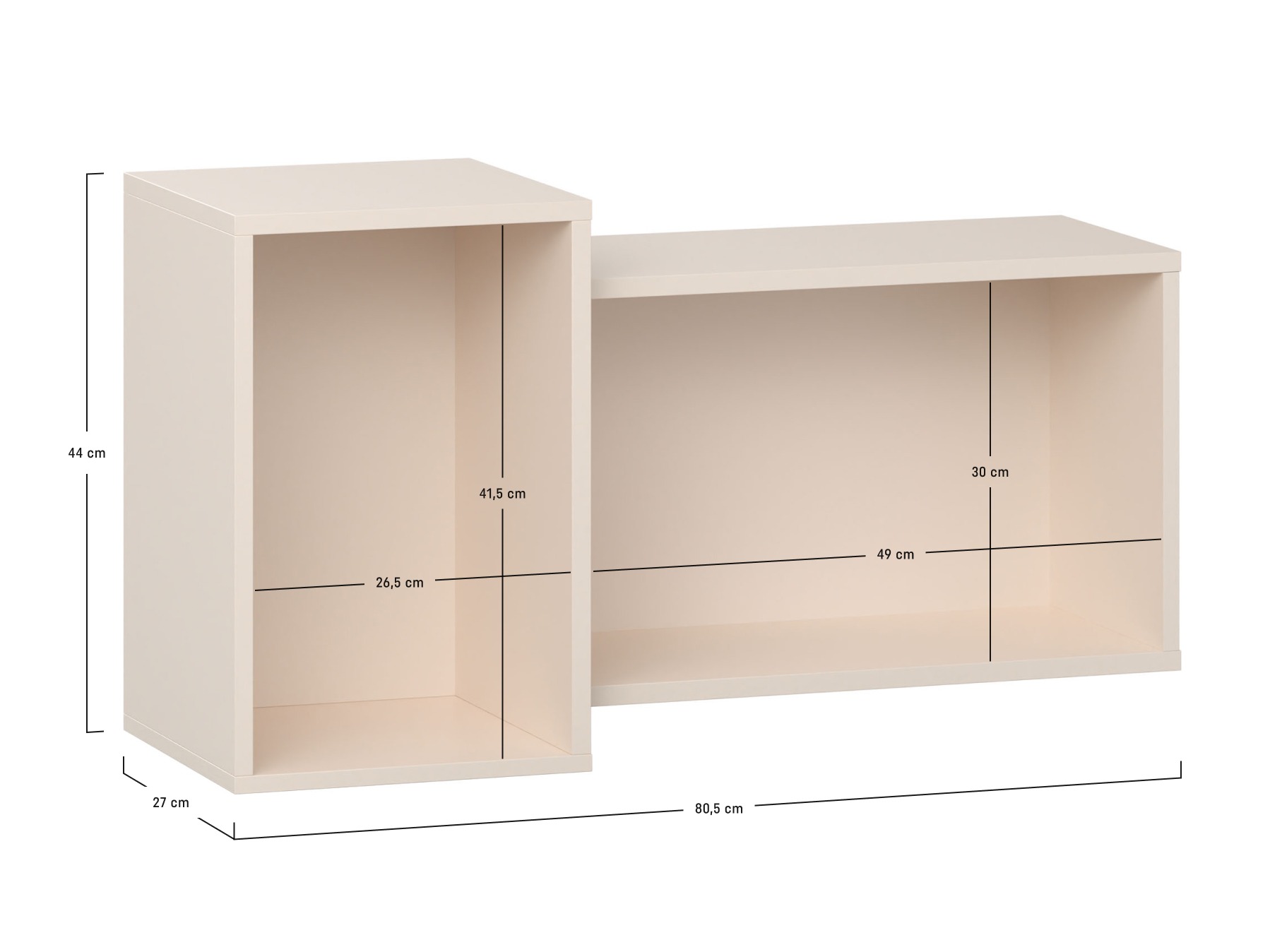 Wandregal Veldalo 132