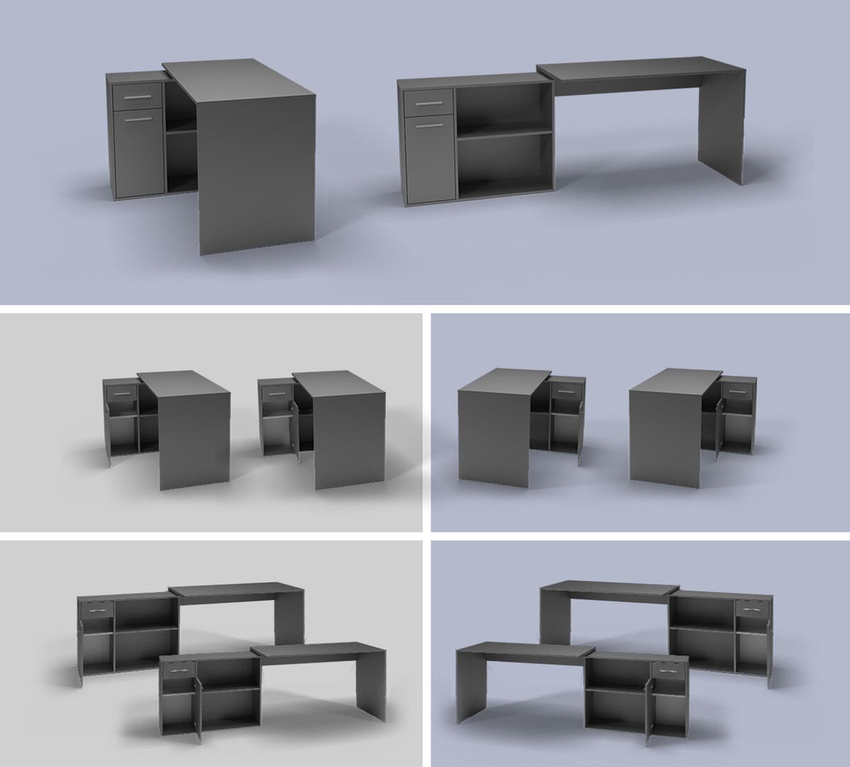 Eckschreibtisch SD2561