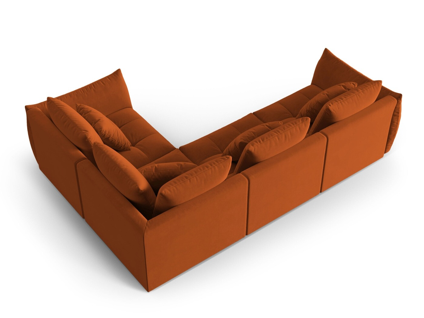Modulares Ecksofa Benorli 105 (Casino Terrakinderbettenta)