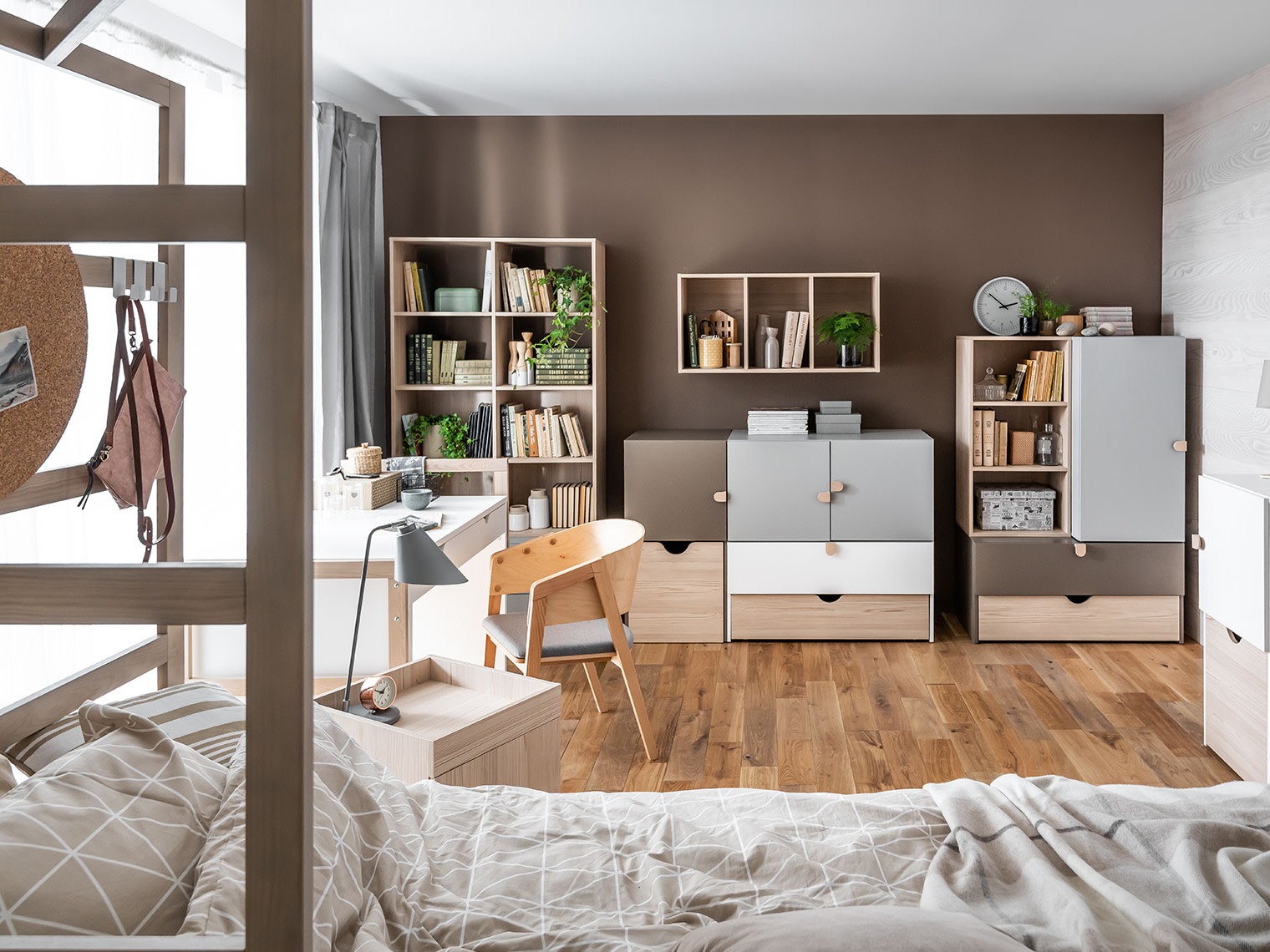 Regal Nutese 102 (Kiefernholzoptik)