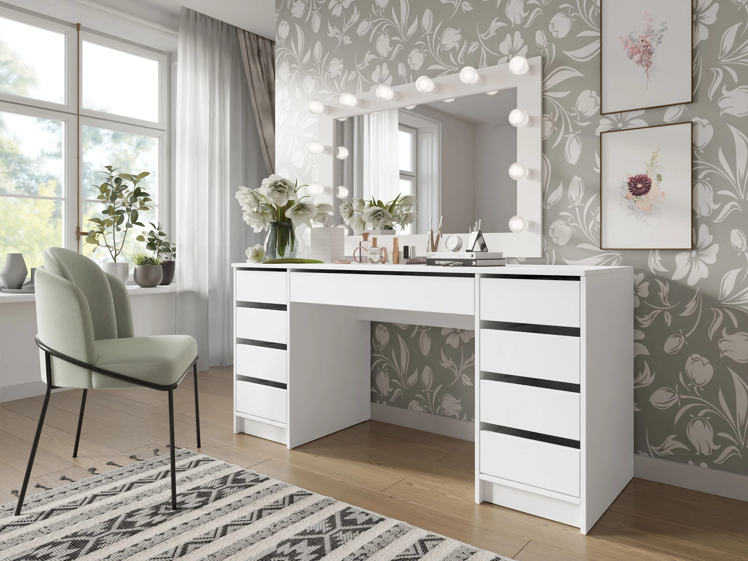 Bürotisch Comfivo 401 (Weiss)