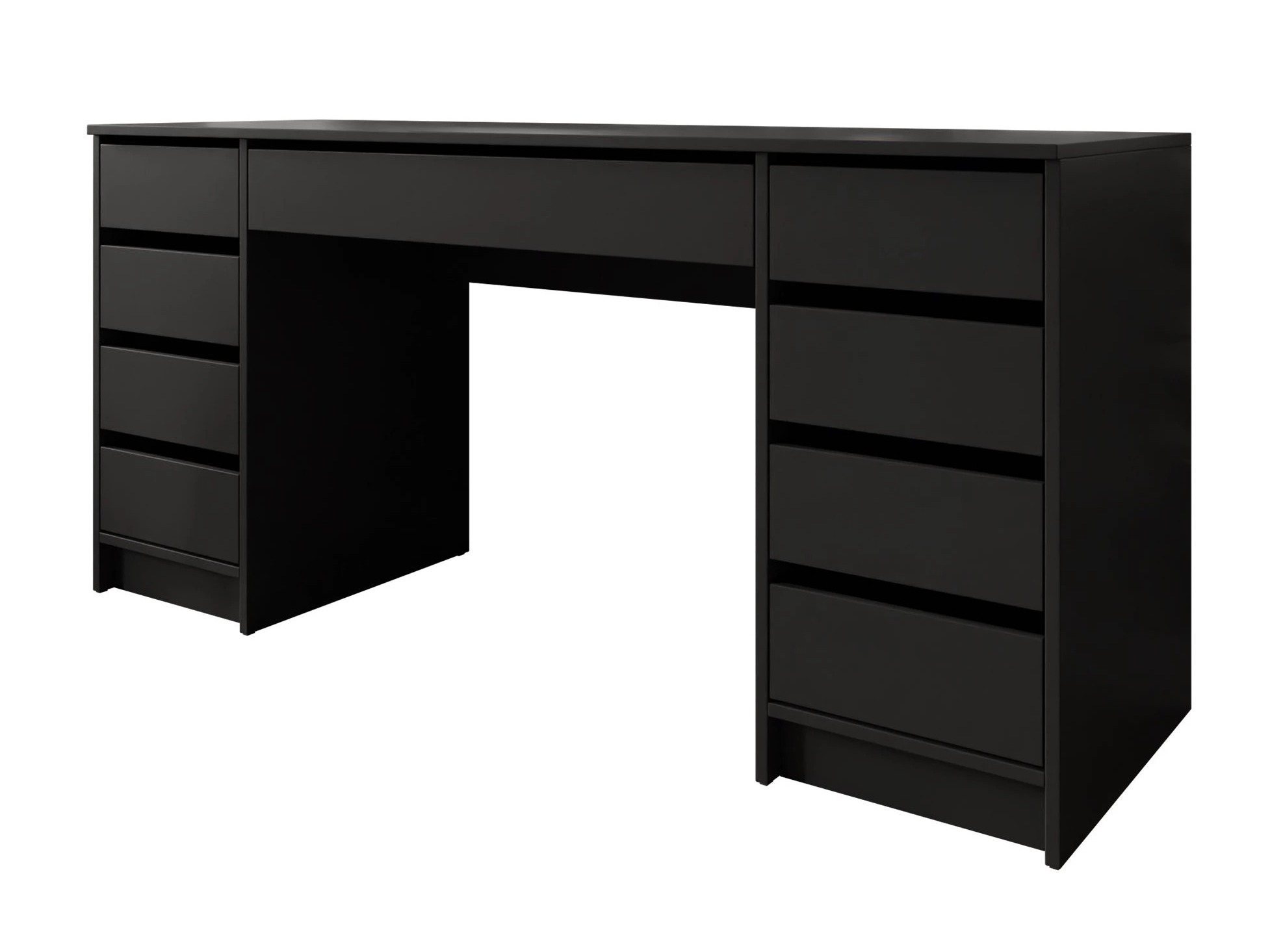 Bürotisch Comfivo Terros II (Schwarz)