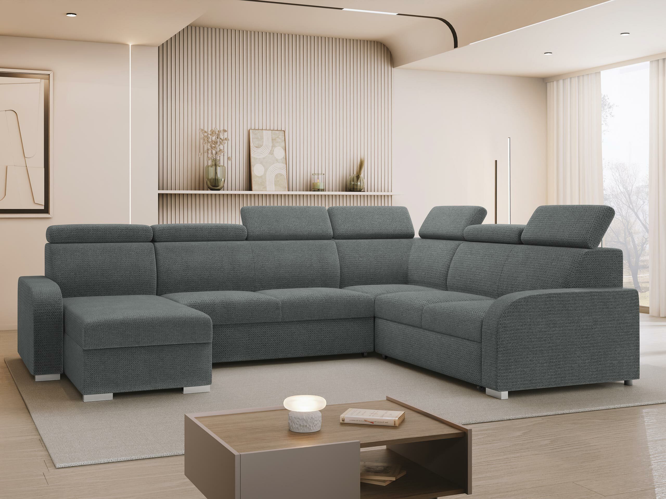 Ecksofa Ovos IV (Crown 18)