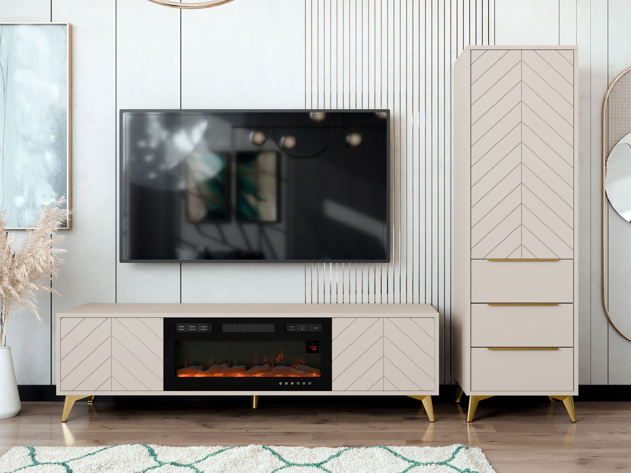 Wohnzimmer-Sets Comfivo Camlue 113