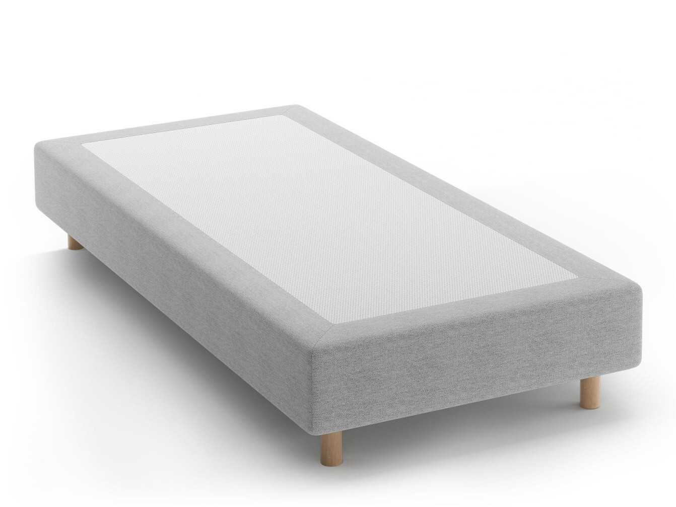 Bett Beckley 338 (Babel Hell Grau)