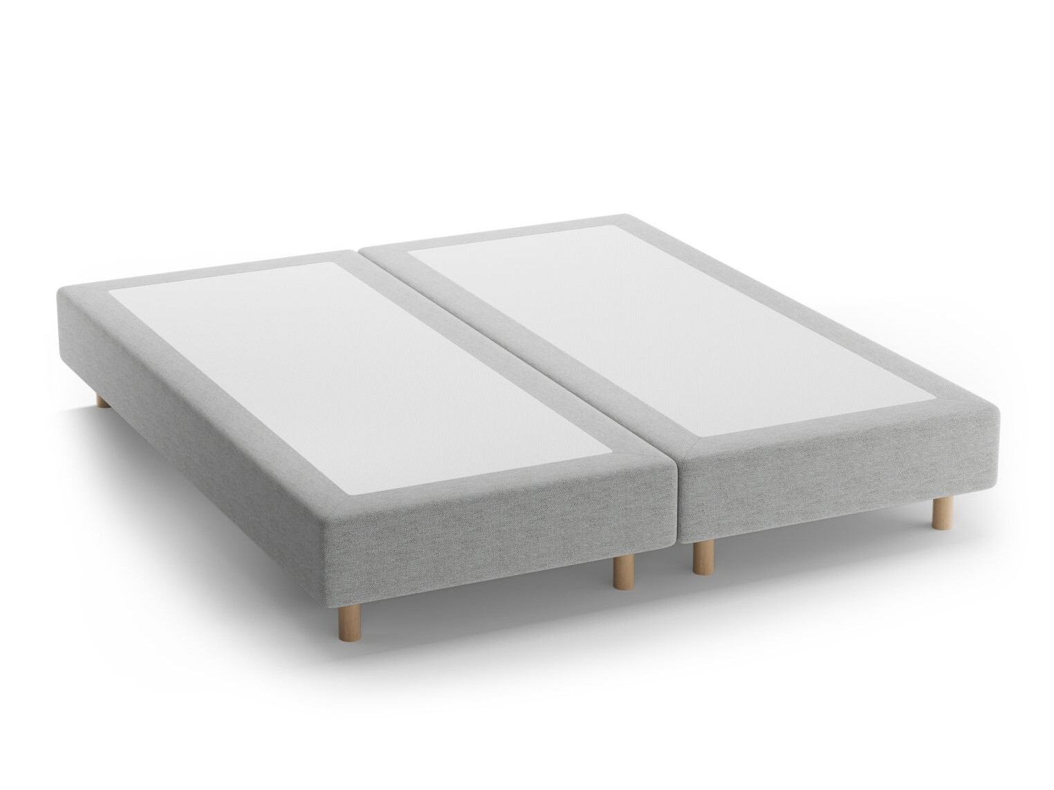 Bett Beckley 338 (Babel Hell Grau)