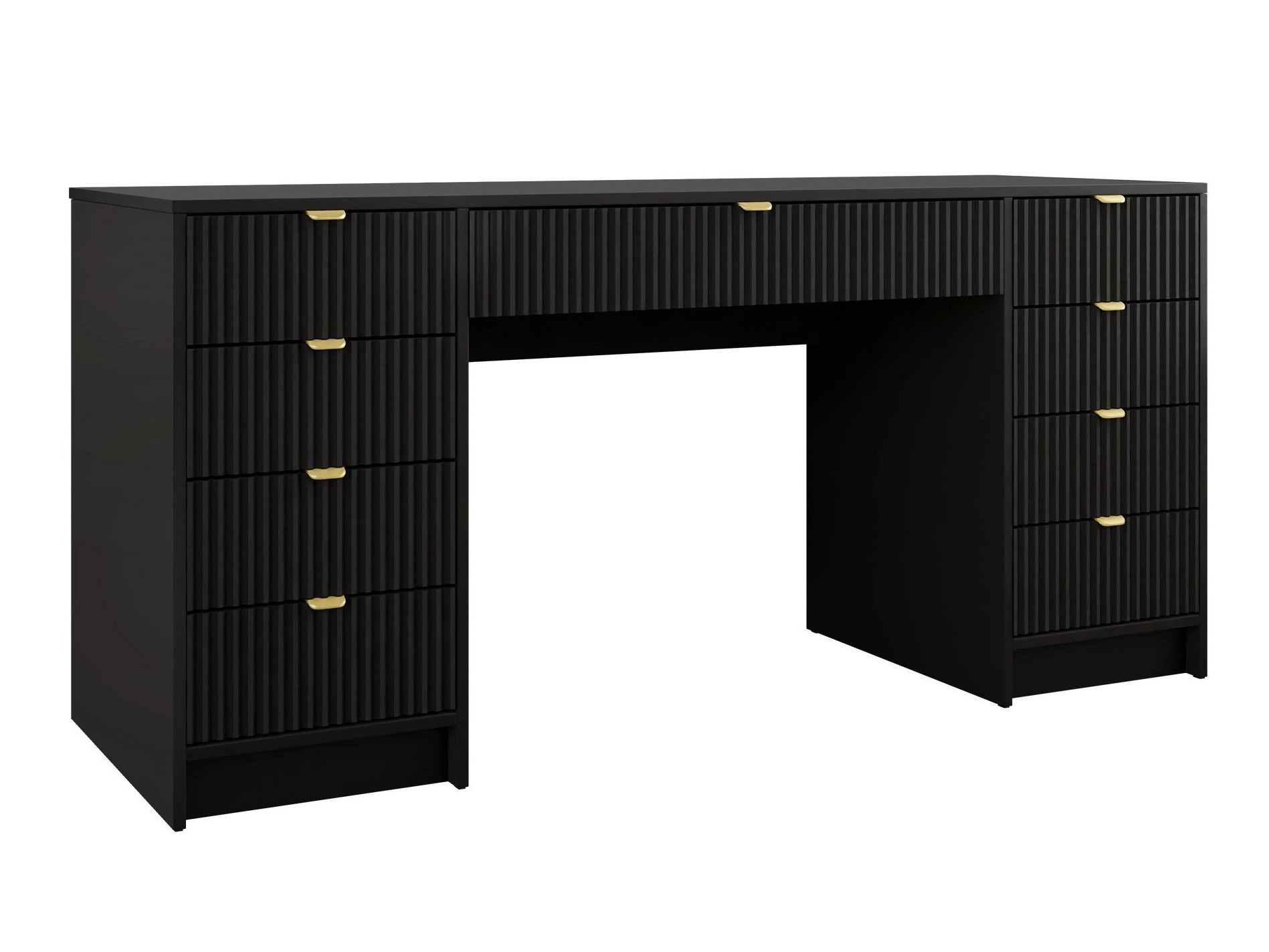 Bürotisch Comfivo Larmire 110 (Schwarz)