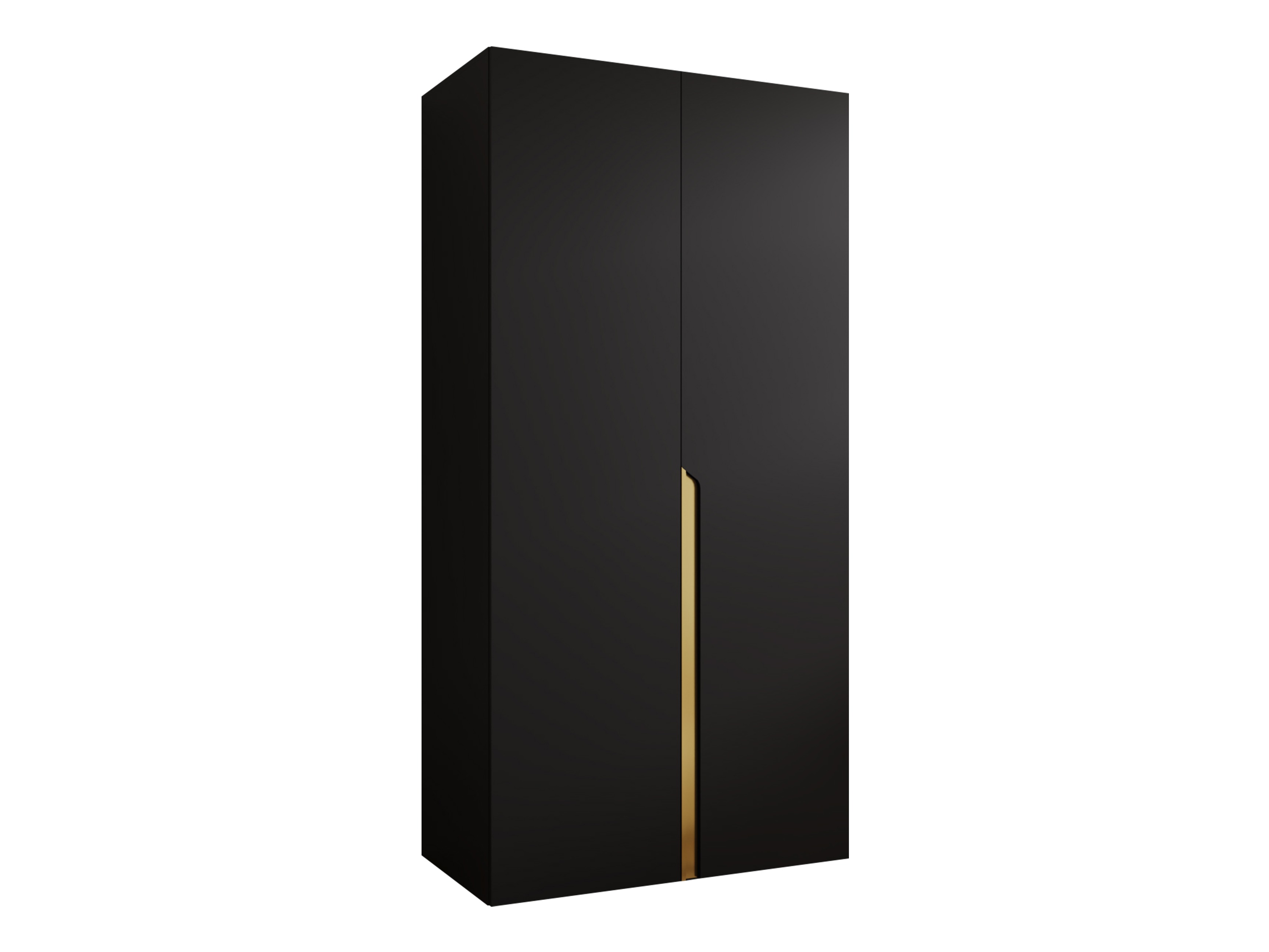Kleiderschrank Hartford 579 (Schwarz)