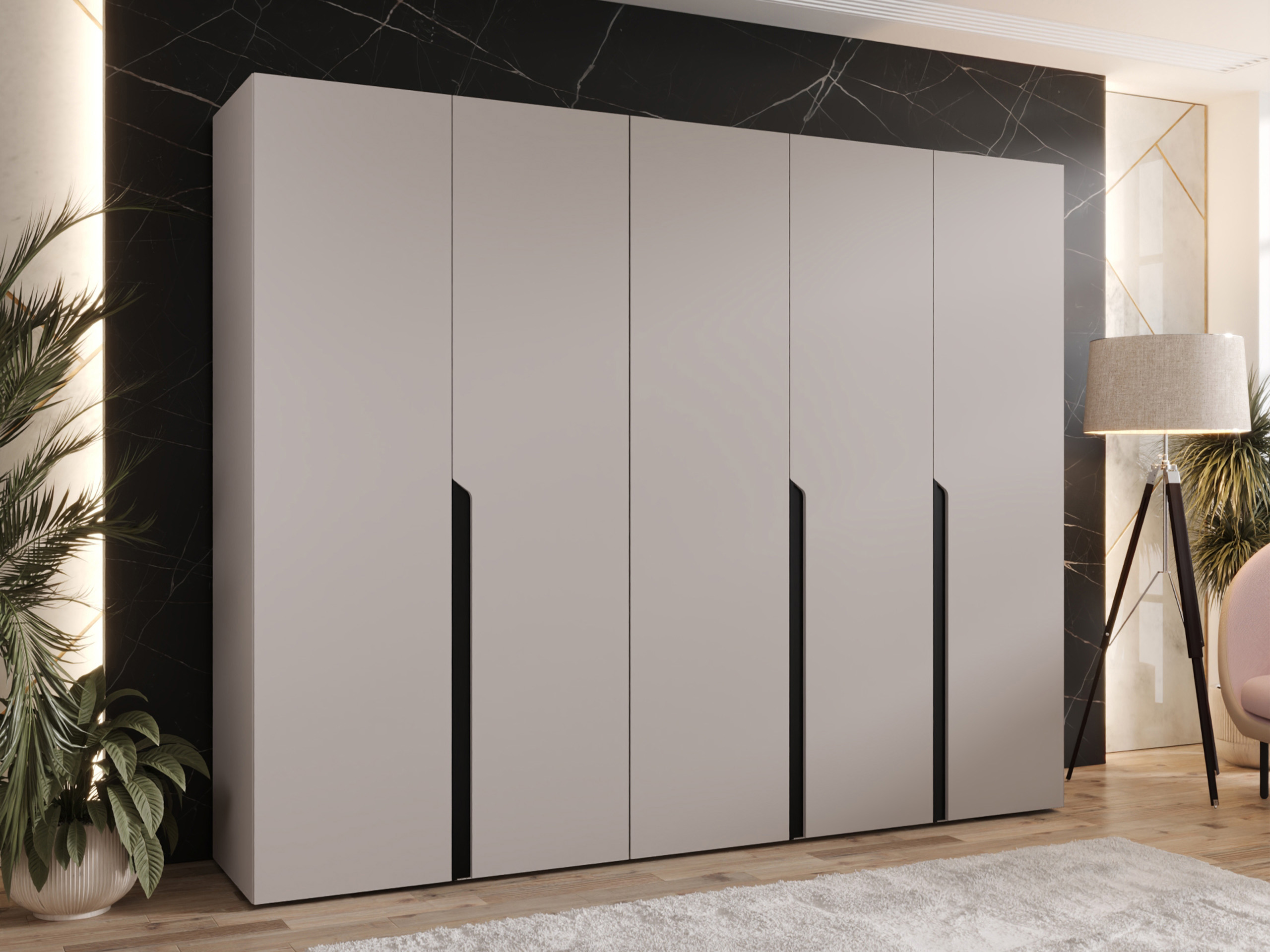 Kleiderschrank Hartford 582 (Kaschmir)