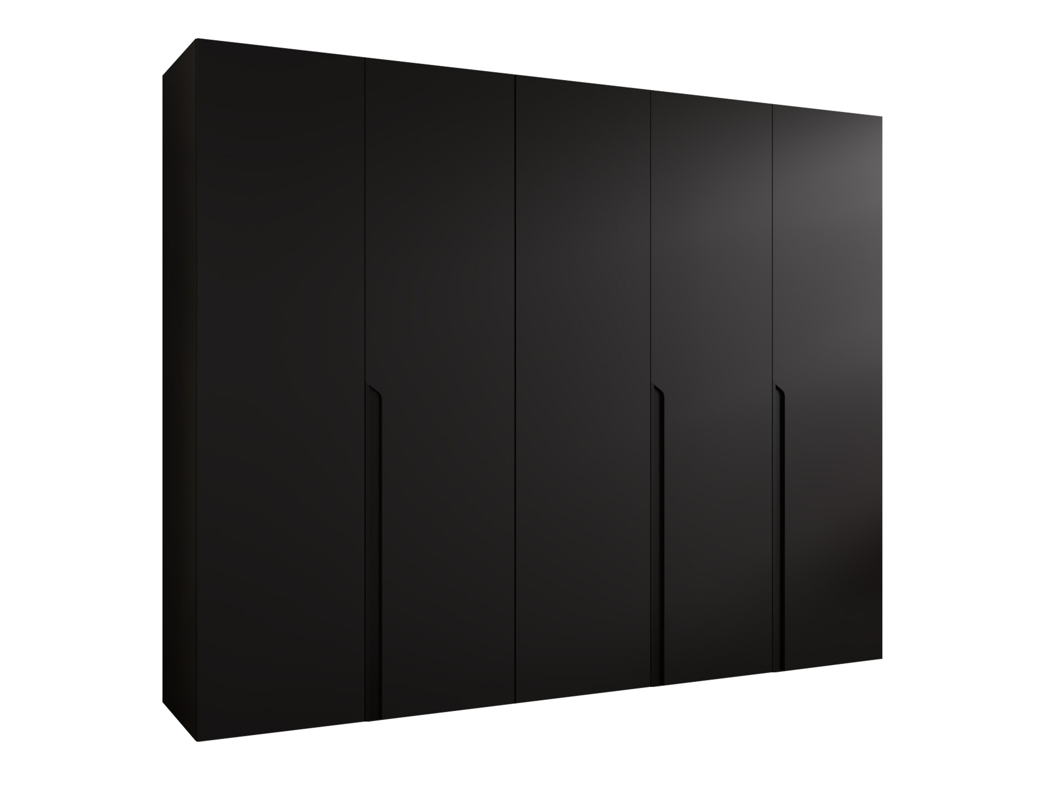 Kleiderschrank Hartford 582 (Schwarz)