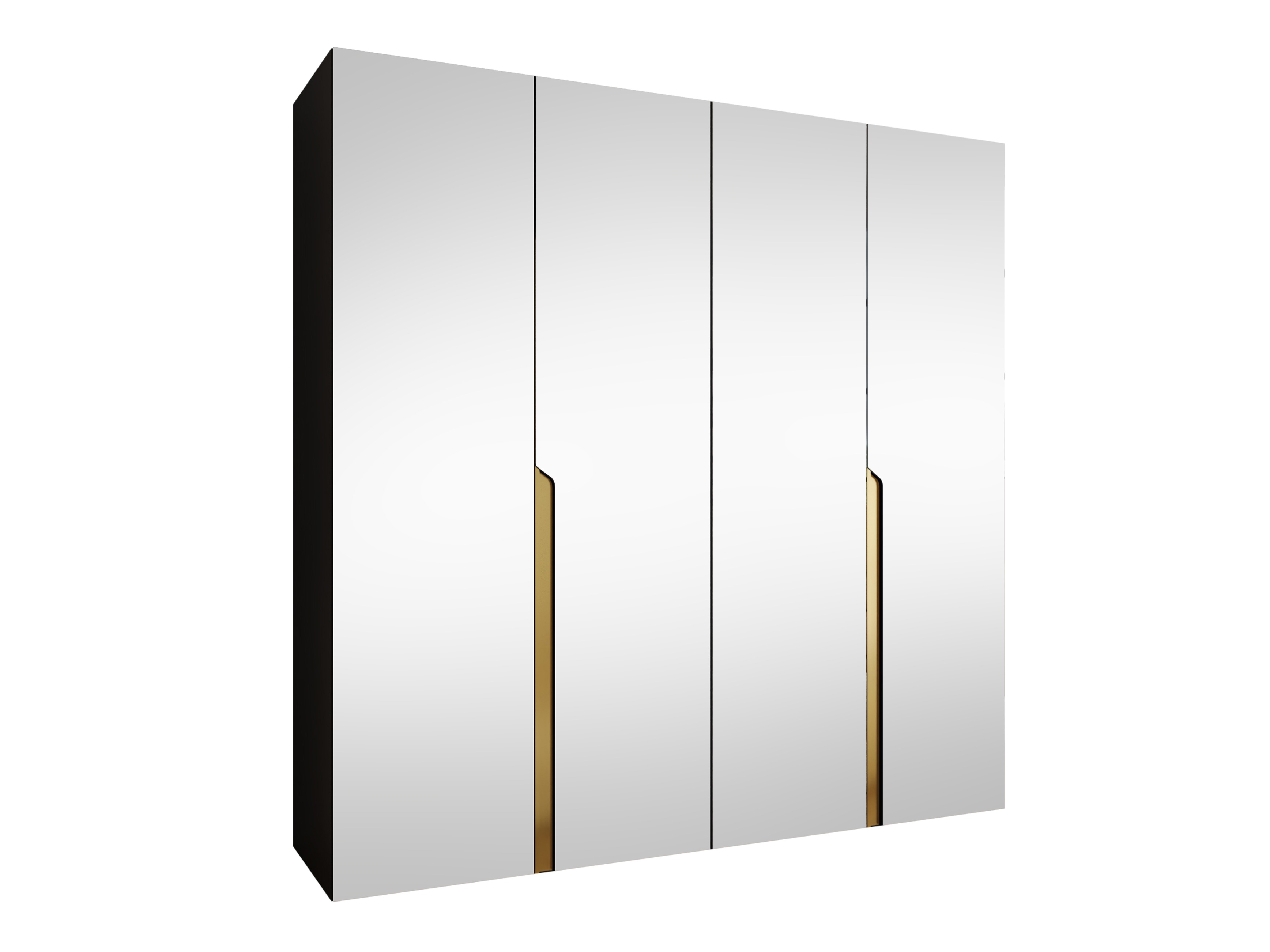 Kleiderschrank Hartford 591 (Schwarz)