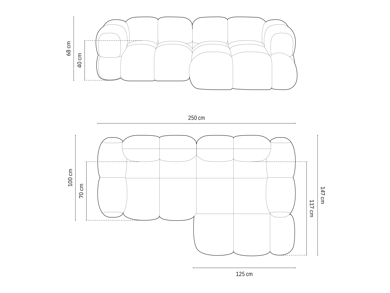 Ecksofa Duncore 101 (Vogue 01)