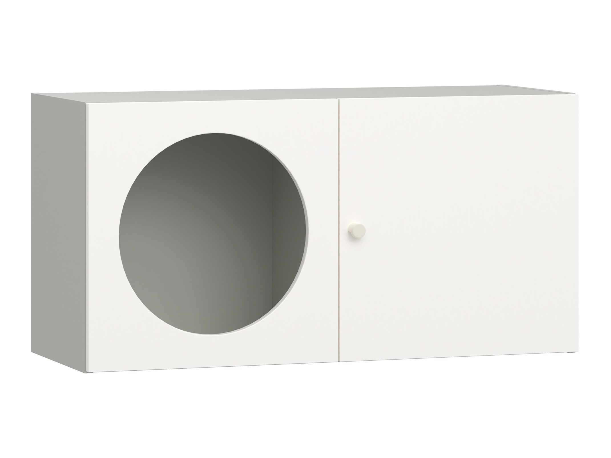 Hängeschrank Tornolo 108 (Grau + Weiss)