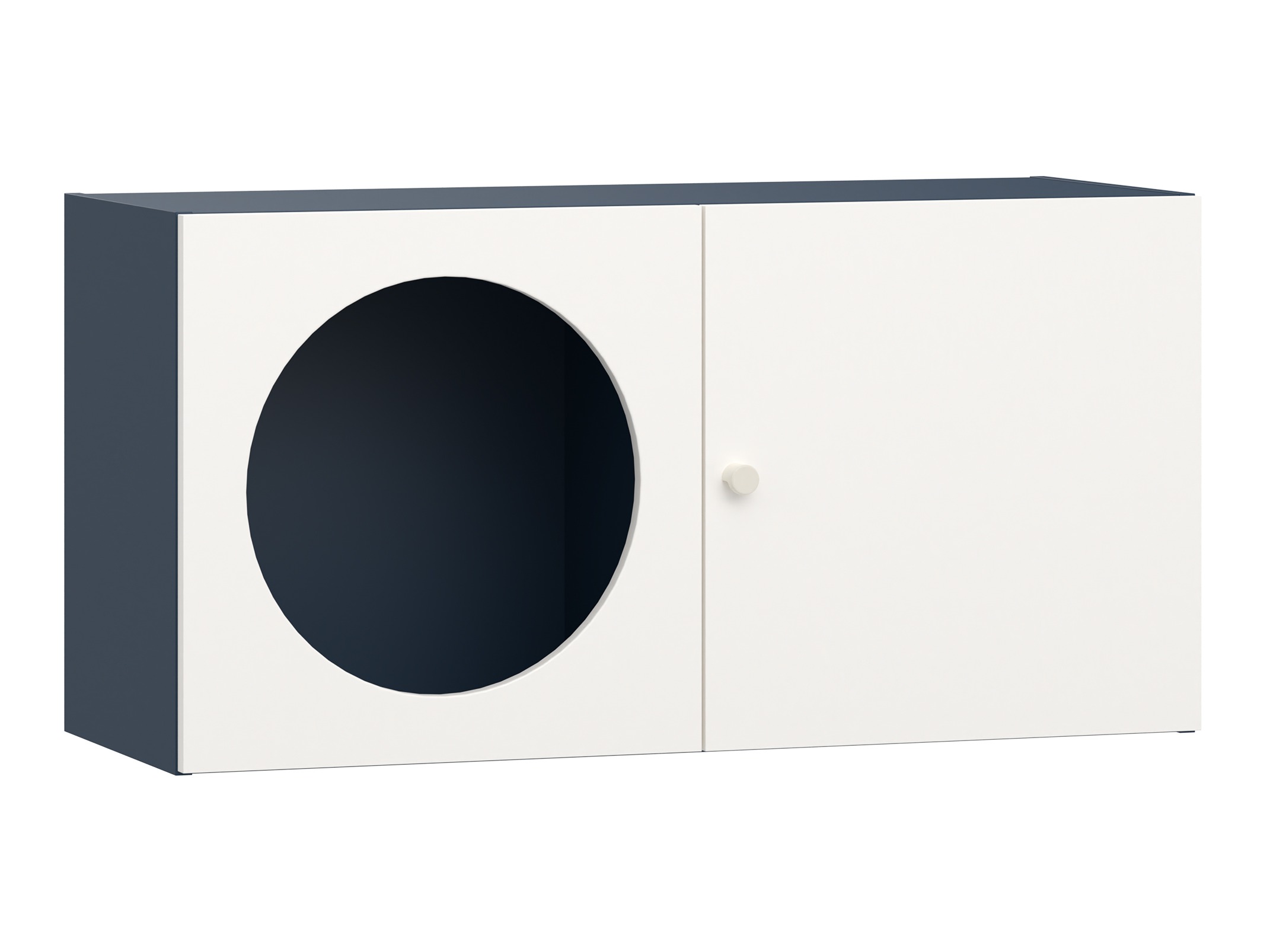 Hängeschrank Tornolo 108 (Indigo + Weiss)