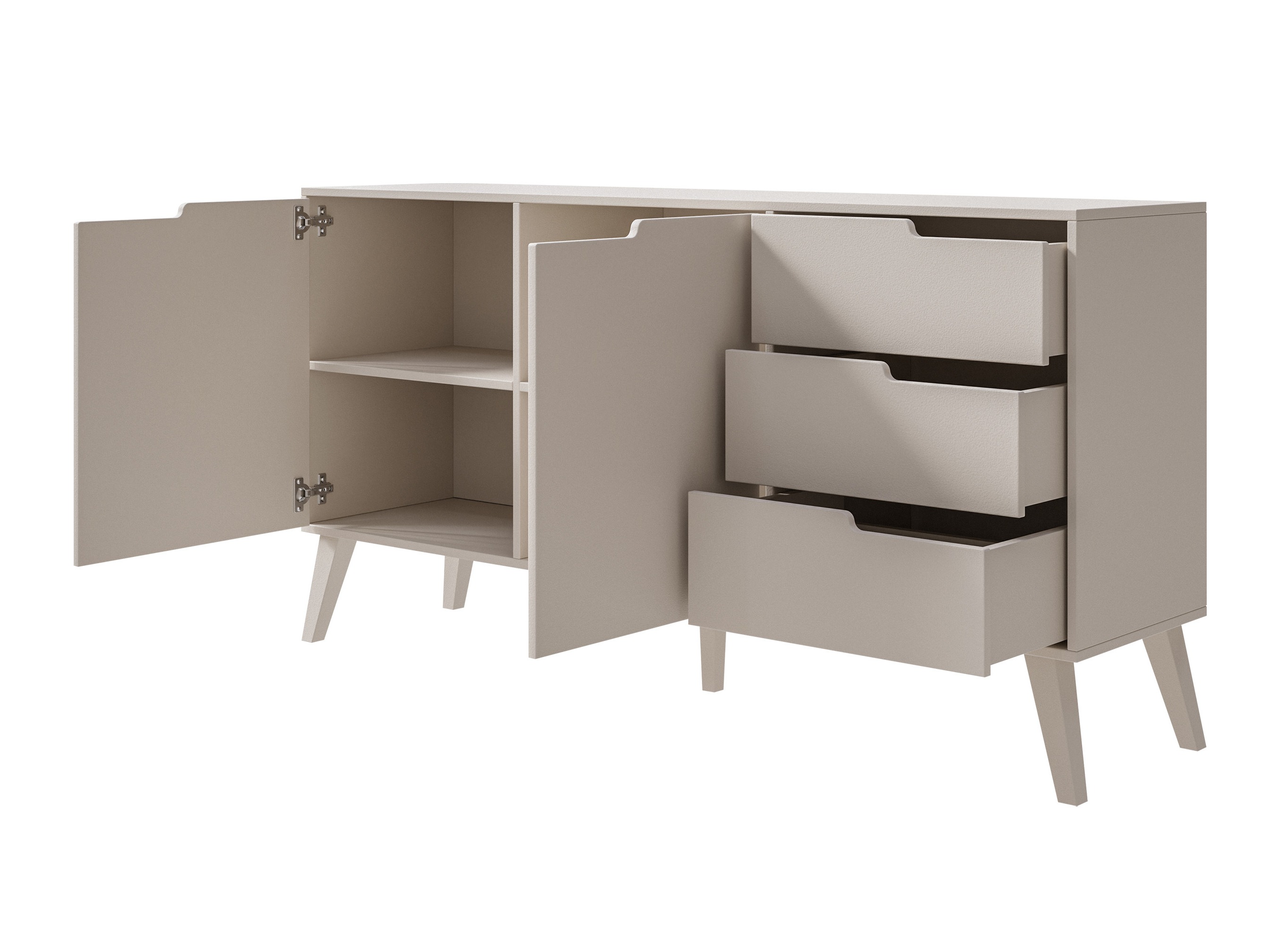 Kommode Otis (Walnussholzoptik)