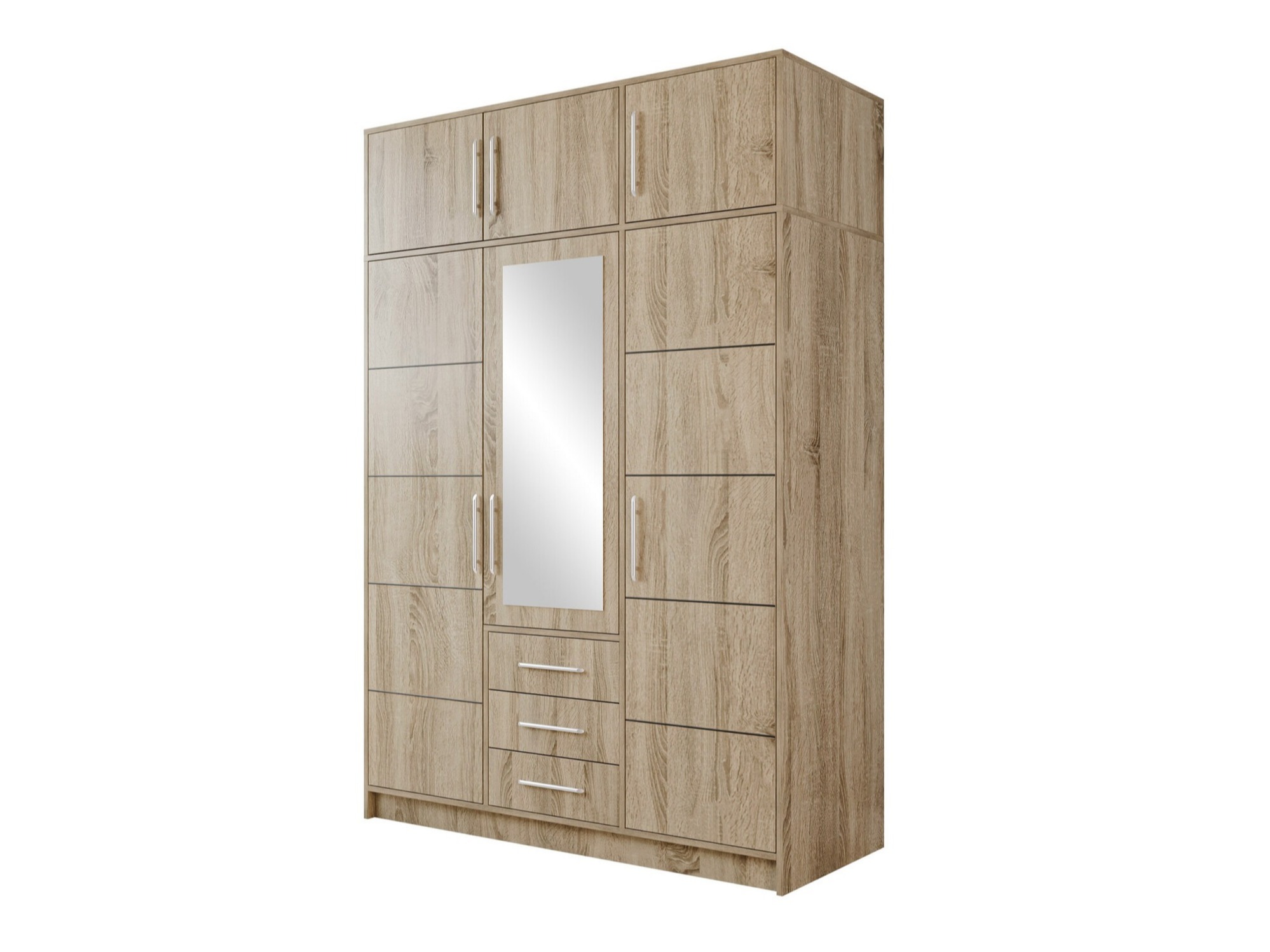 Kleiderschrank Dortivu IV (Sonoma-Eiche)