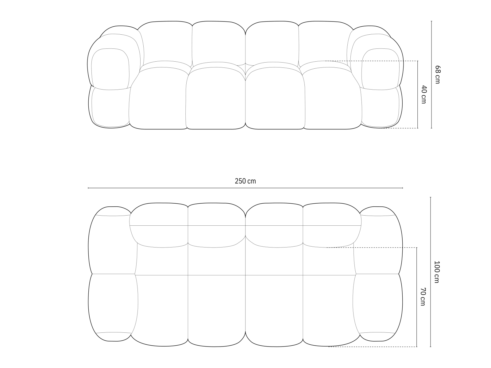 Sofa Duncore 105 (Vogue 01)