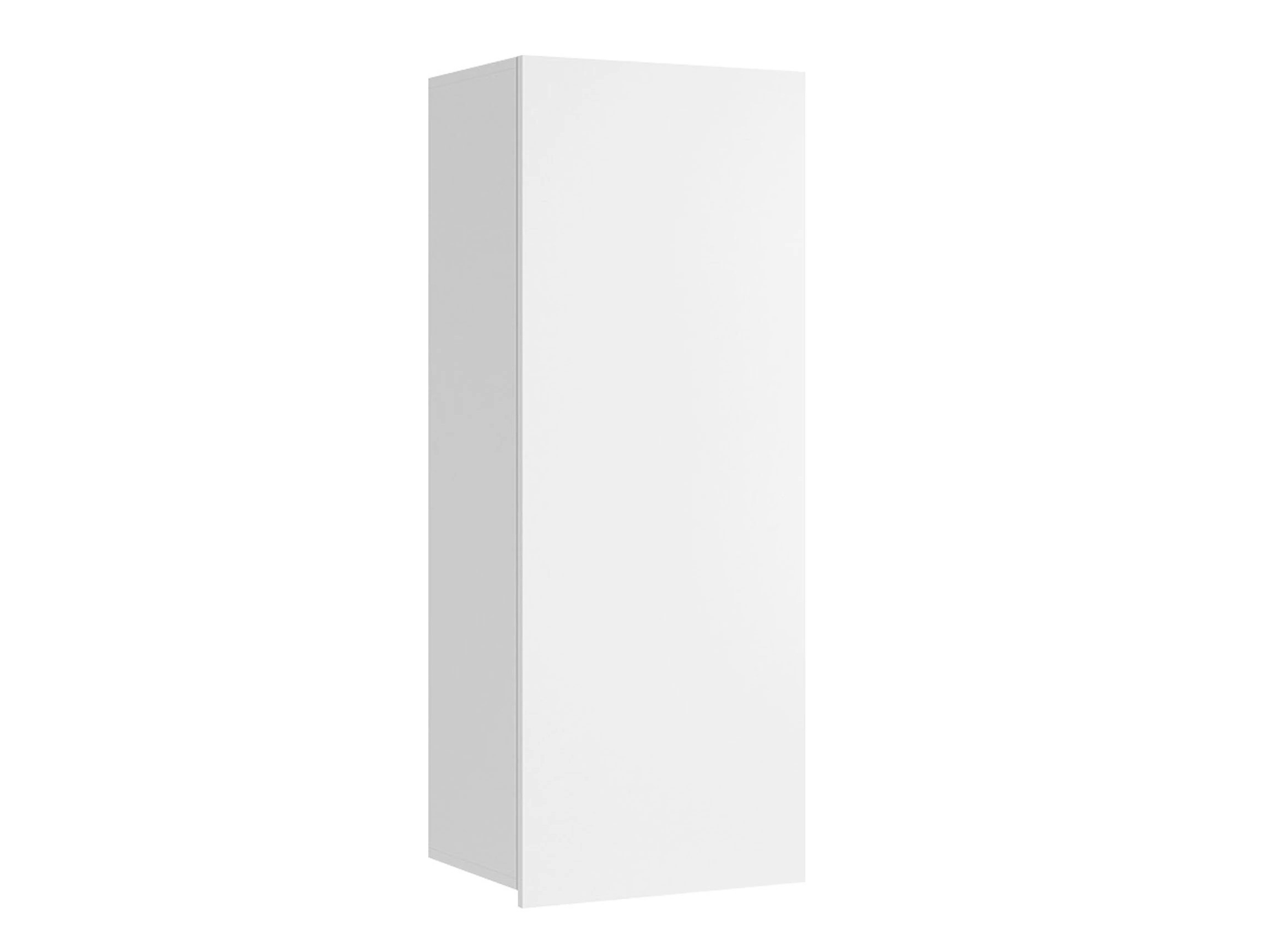 Hängeschrank Remus III (Weiss + Weiss glänzend)