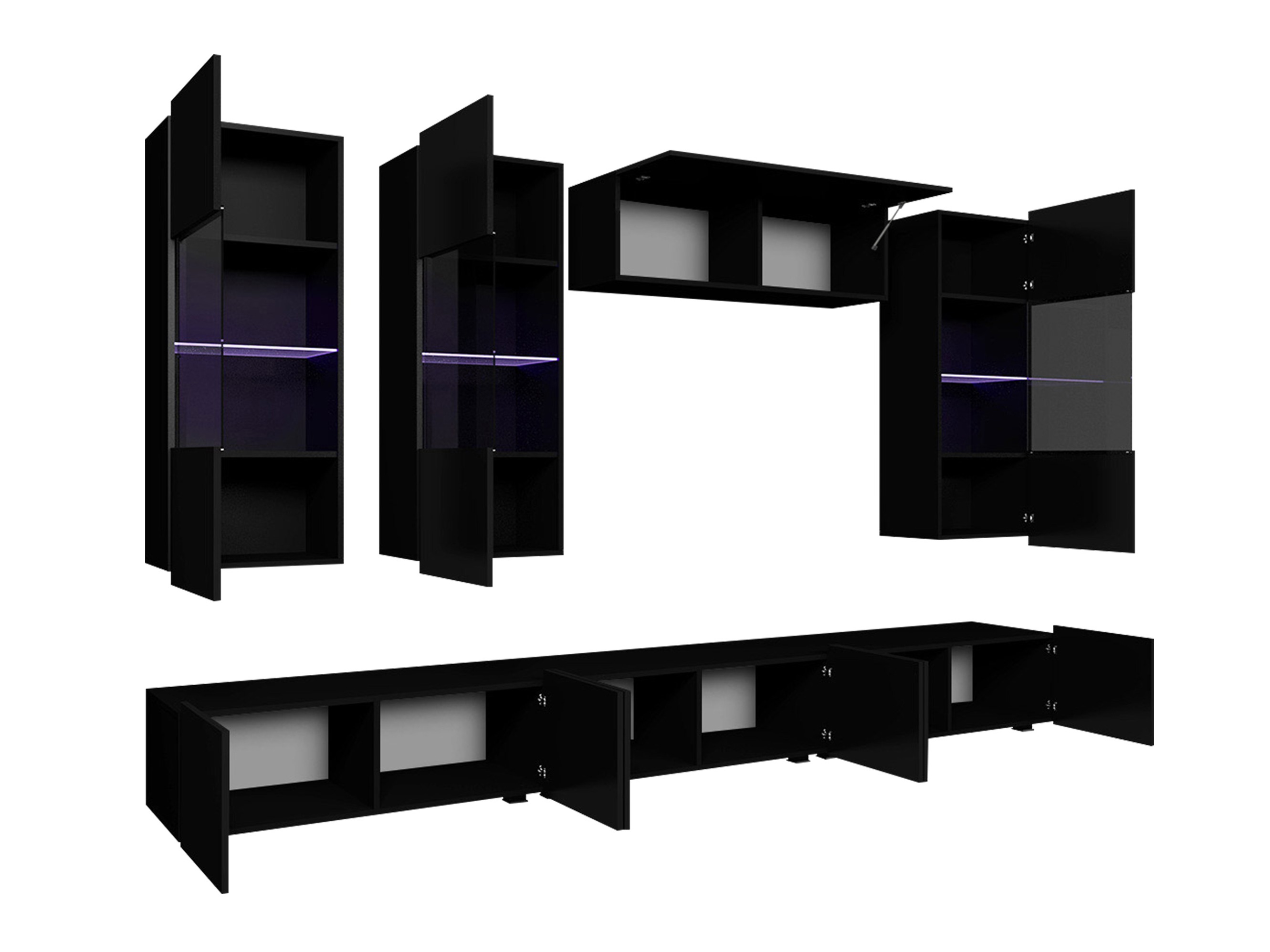 Wohnzimmer-Set Remus XI (Goldeiche)