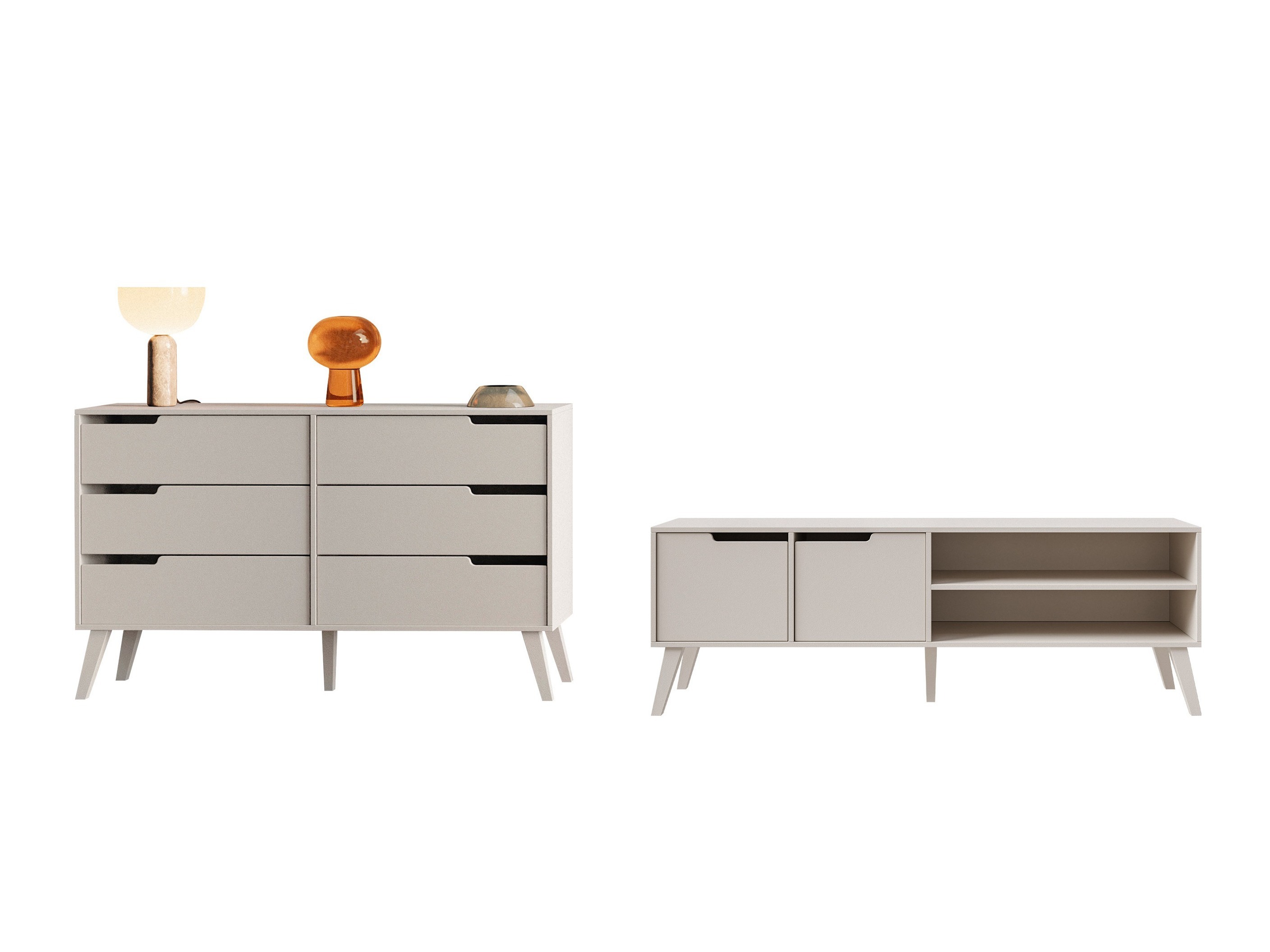 Wohnzimmer-Sets Otis II (Kaschmir)