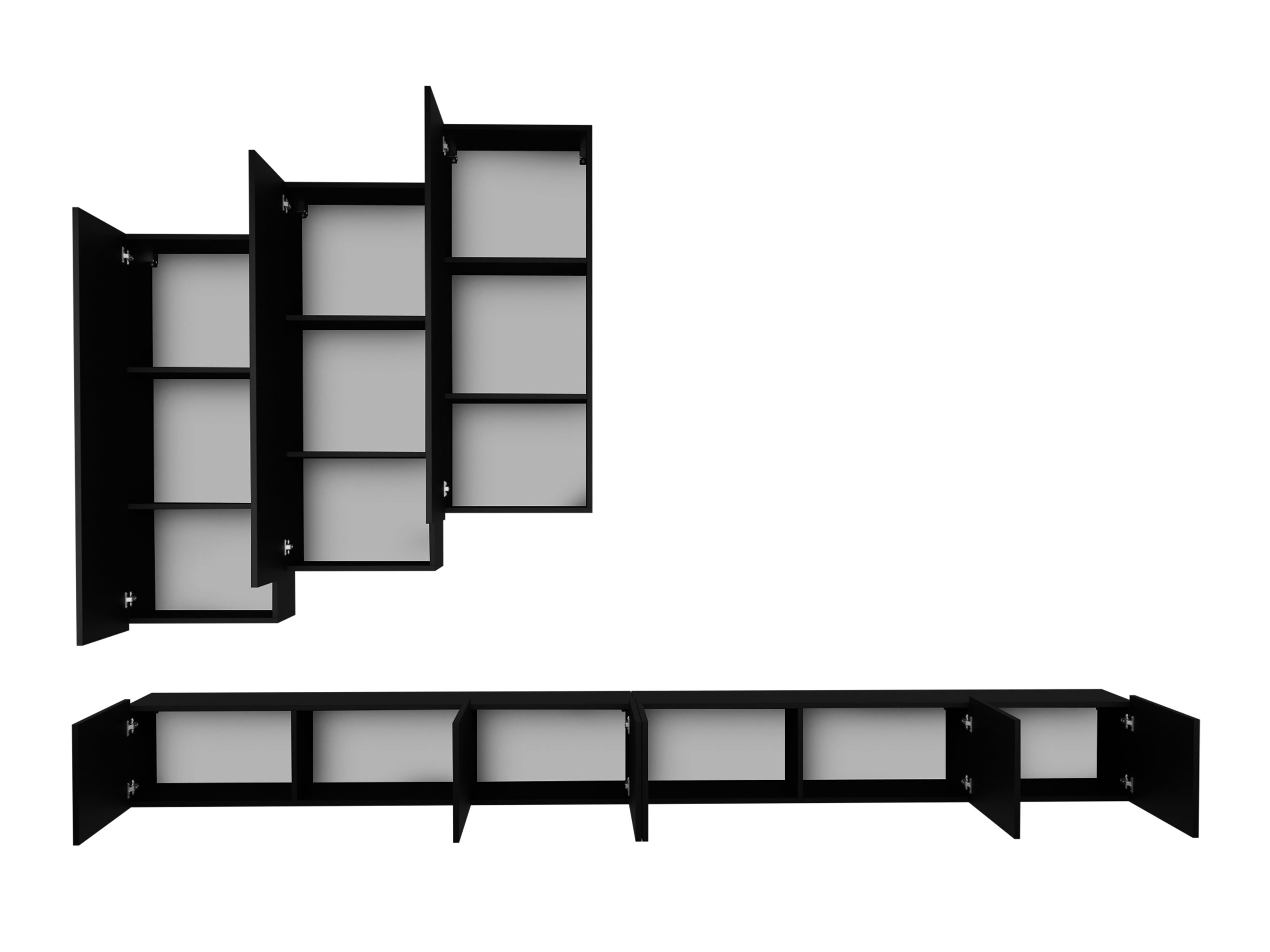 Wohnzimmer-Sets Tivdalu 131 (Weiss)