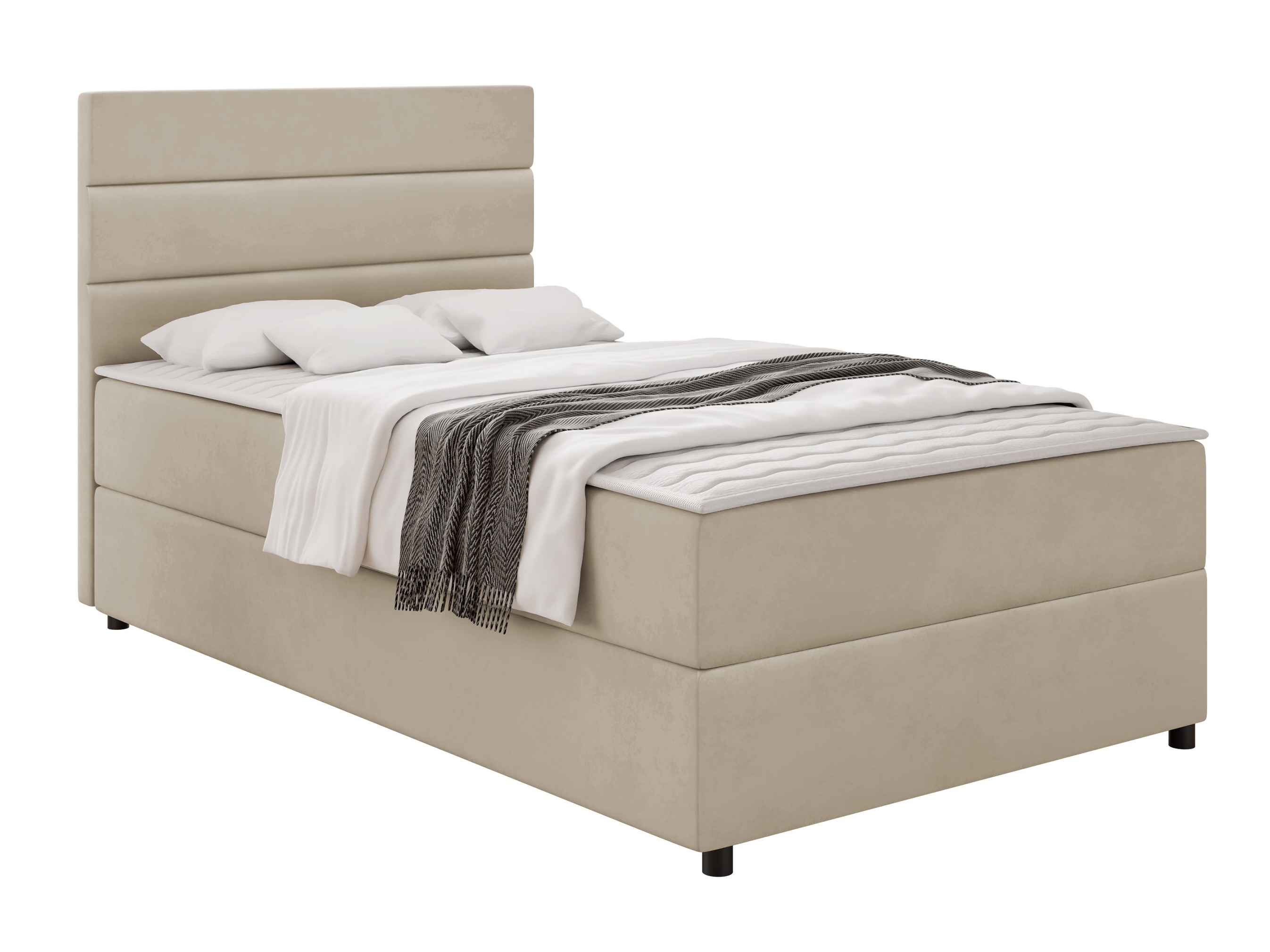 Boxspringbett Delphio (Manila 02)